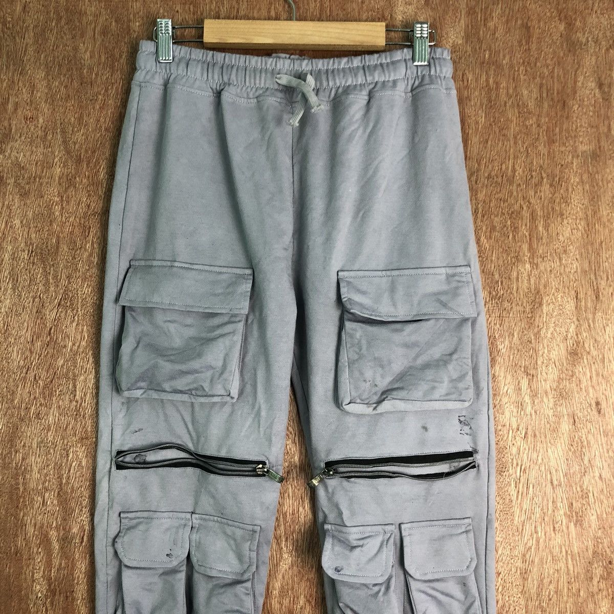 Japanese Brand Japan Brand Light Purple Multipocket Jogger Pants #c289 Size US 28 / EU 44 - 2 Thumbnail