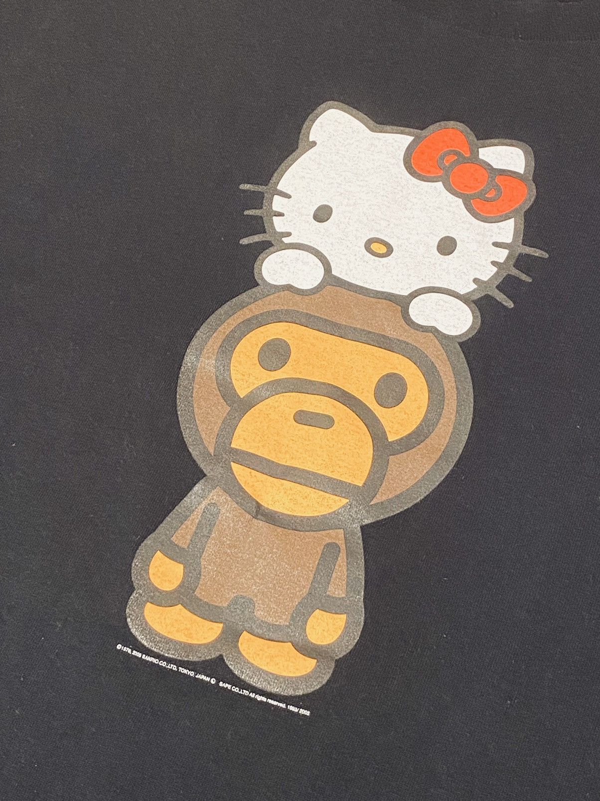 Bape Baby Milo x Sanrio Hello Kitty Tee 2005 Size US XL / EU 56 / 4 - 3 Thumbnail