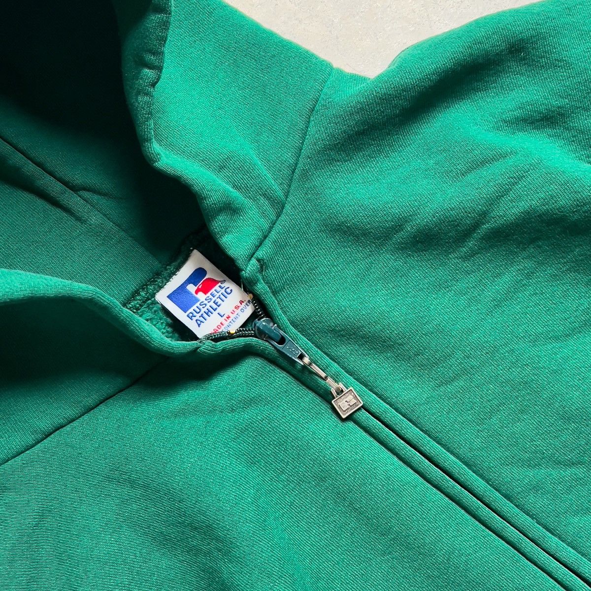 Russell Athletic × Vintage 90s Monterrey Pine Green Size US L / EU 52-54 / 3 - 5 Thumbnail