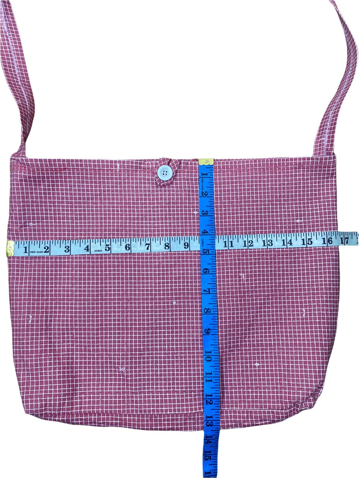 Japanese Brand Checkerboard Pink Sling / Tote Bag Size ONE SIZE - 5 Thumbnail