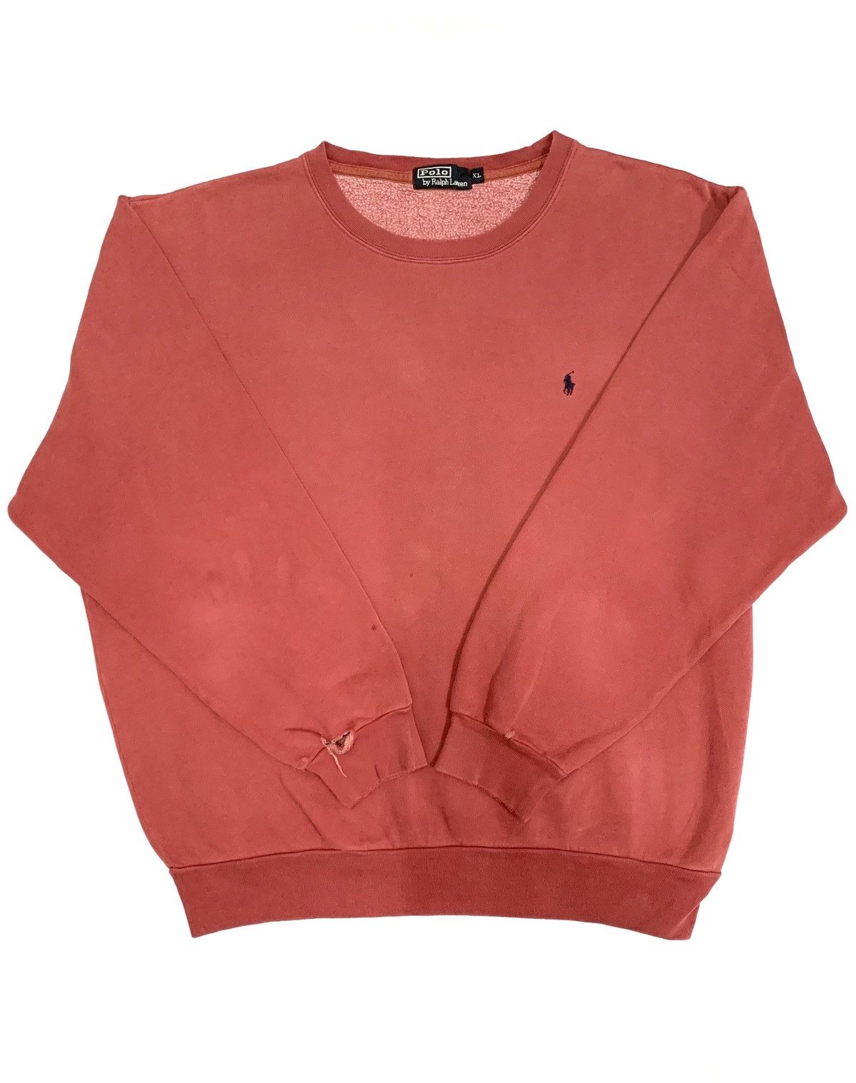 Polo Ralph Lauren × Ralph Lauren × Vintage Ralph Lauren Distress Sweatshirt Size US XXL / EU 58 / 5 - 1 Thumbnail
