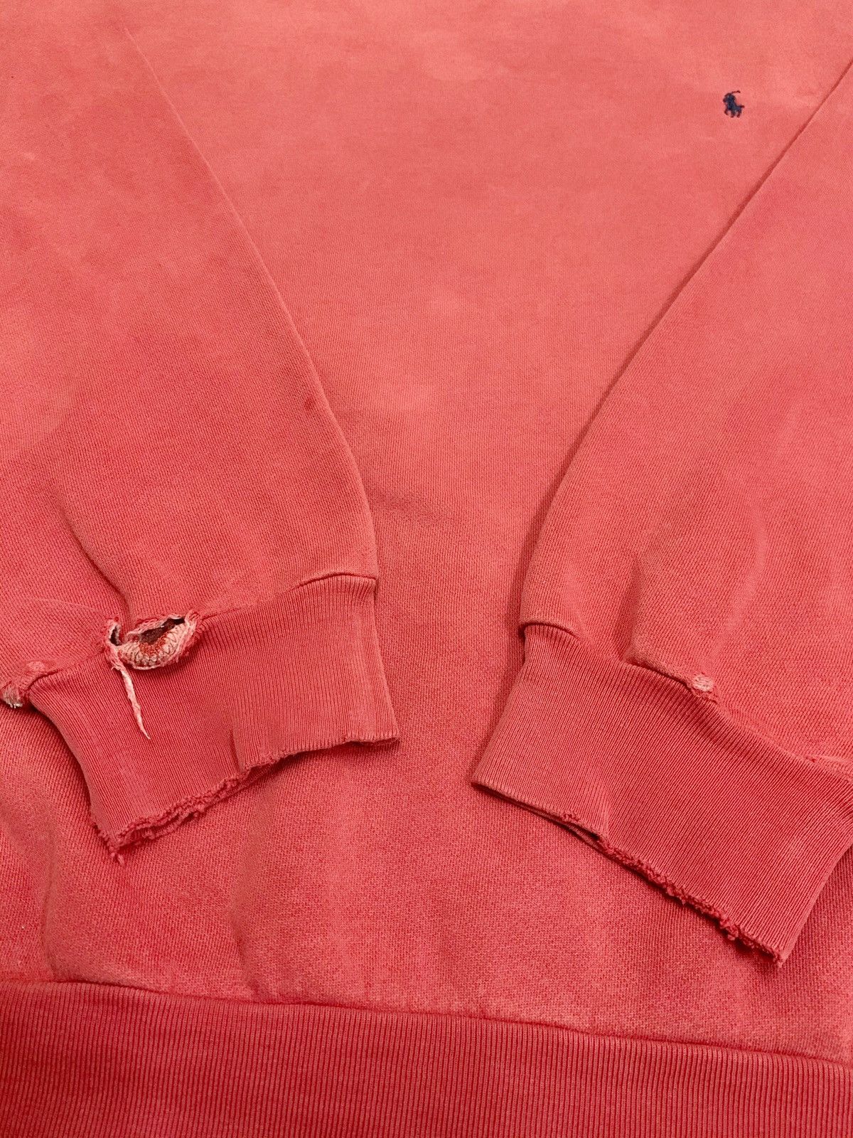 Polo Ralph Lauren × Ralph Lauren × Vintage Ralph Lauren Distress Sweatshirt Size US XXL / EU 58 / 5 - 3 Thumbnail