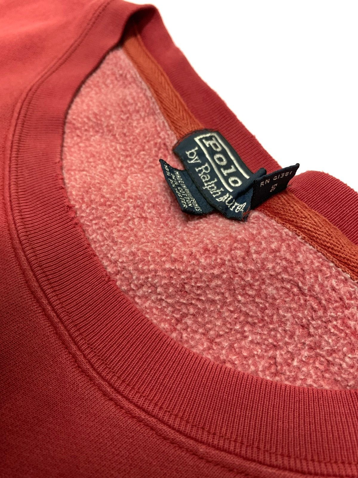 Polo Ralph Lauren × Ralph Lauren × Vintage Ralph Lauren Distress Sweatshirt Size US XXL / EU 58 / 5 - 5 Thumbnail