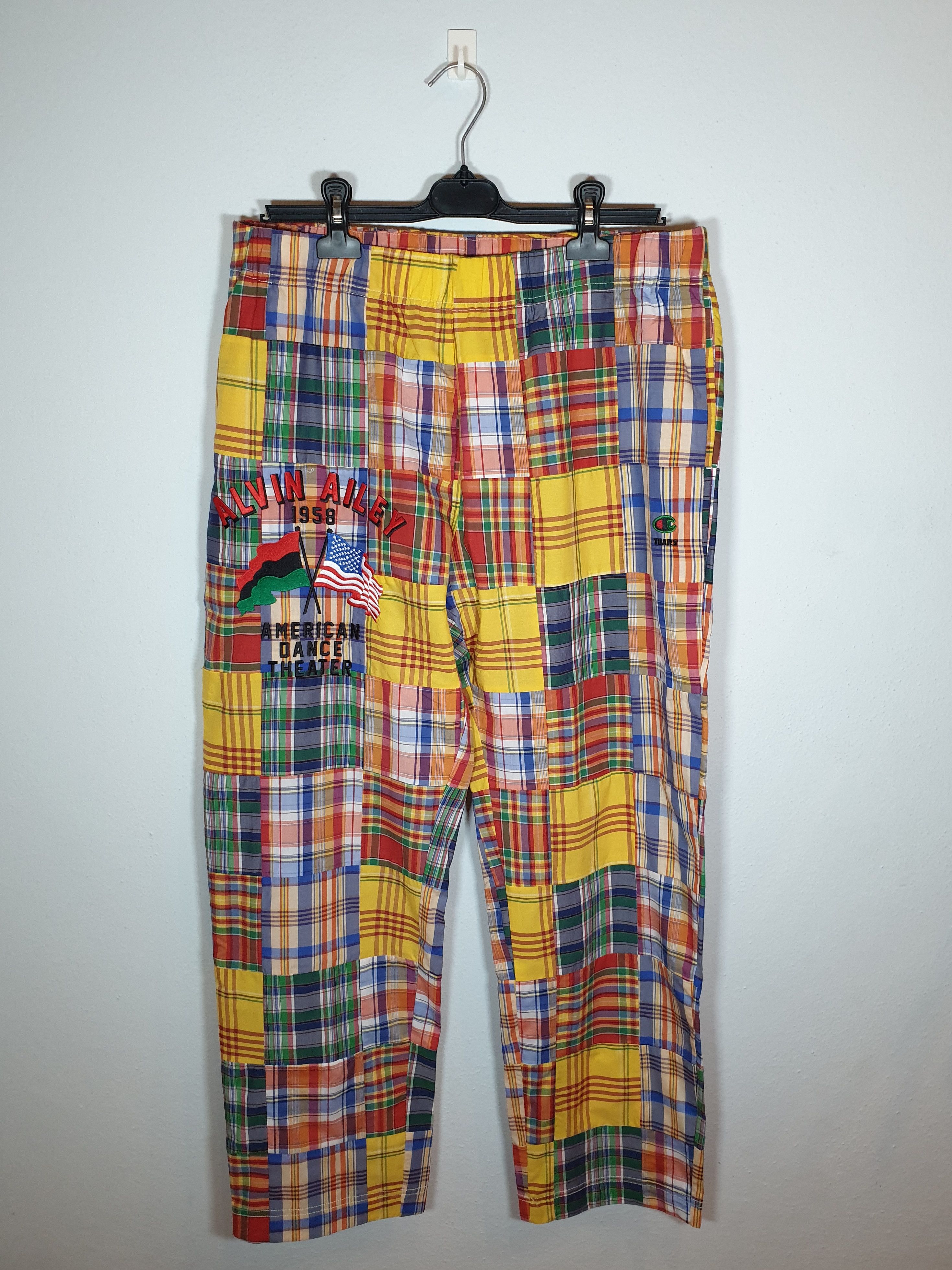 Multicolor Champion Edition Patchwork Lounge Pants