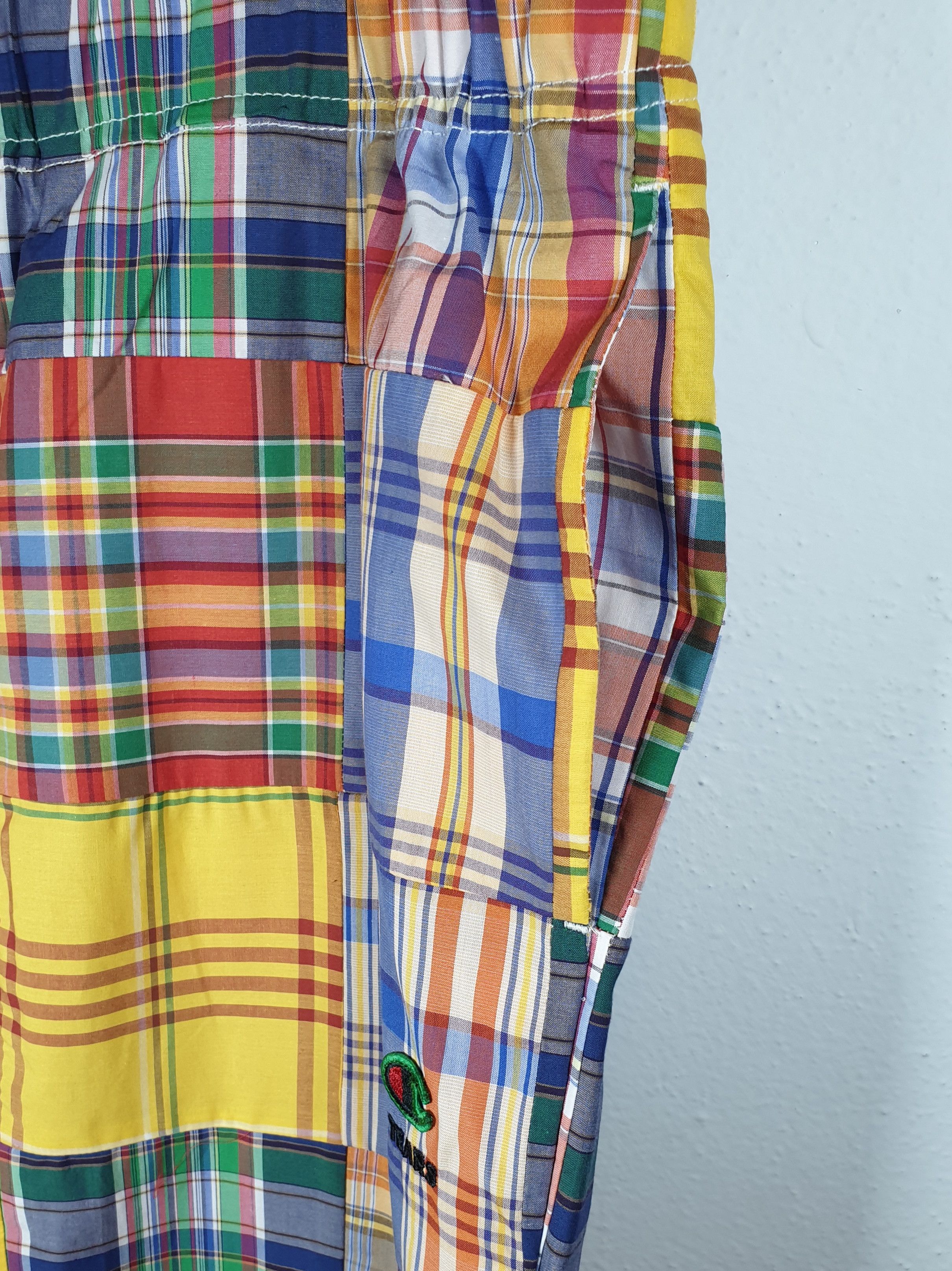 Champion × DENIM TEARS Multicolor Champion Edition Patchwork Lounge Pants Size US 34 / EU 50 - 2 Thumbnail