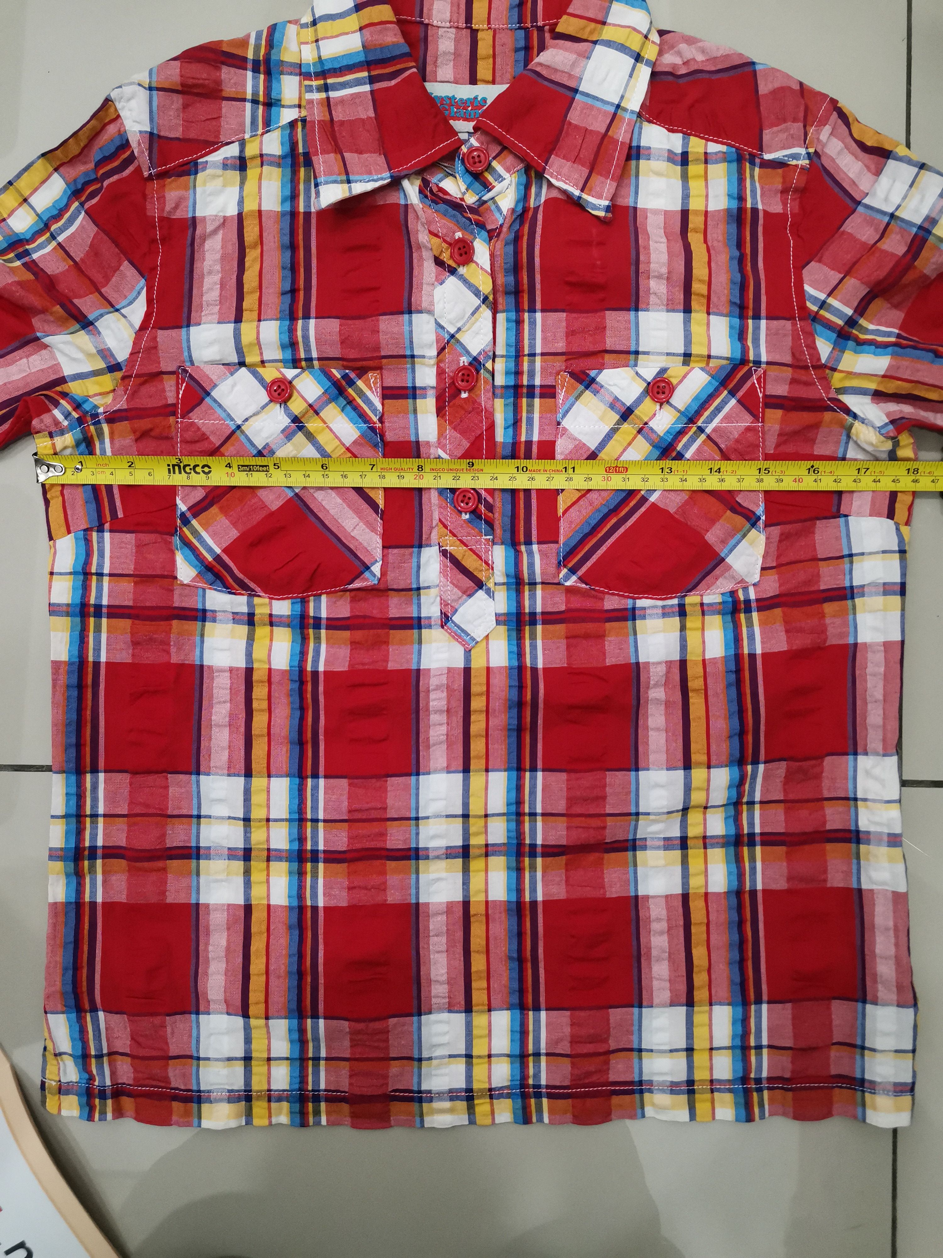 Hysteric Glamour × Vintage Hysteric Glamour 3 quater button ups shirt Size S / US 4 / IT 40 - 6 Thumbnail