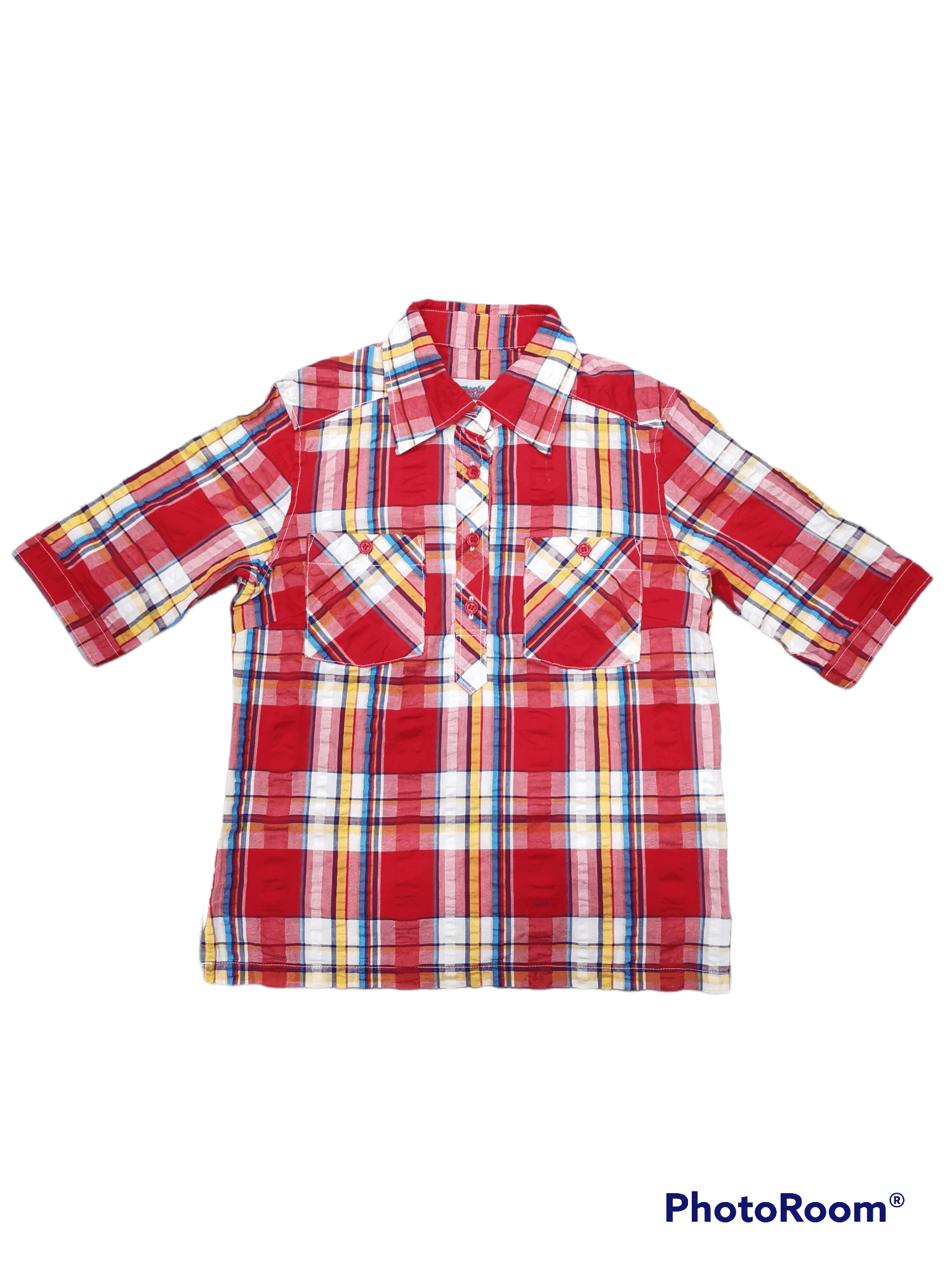 Hysteric Glamour × Vintage Hysteric Glamour 3 quater button ups shirt Size S / US 4 / IT 40 - 1 Thumbnail