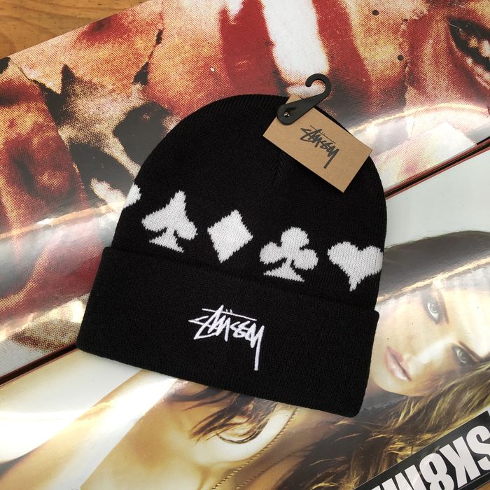 stussy card beanie