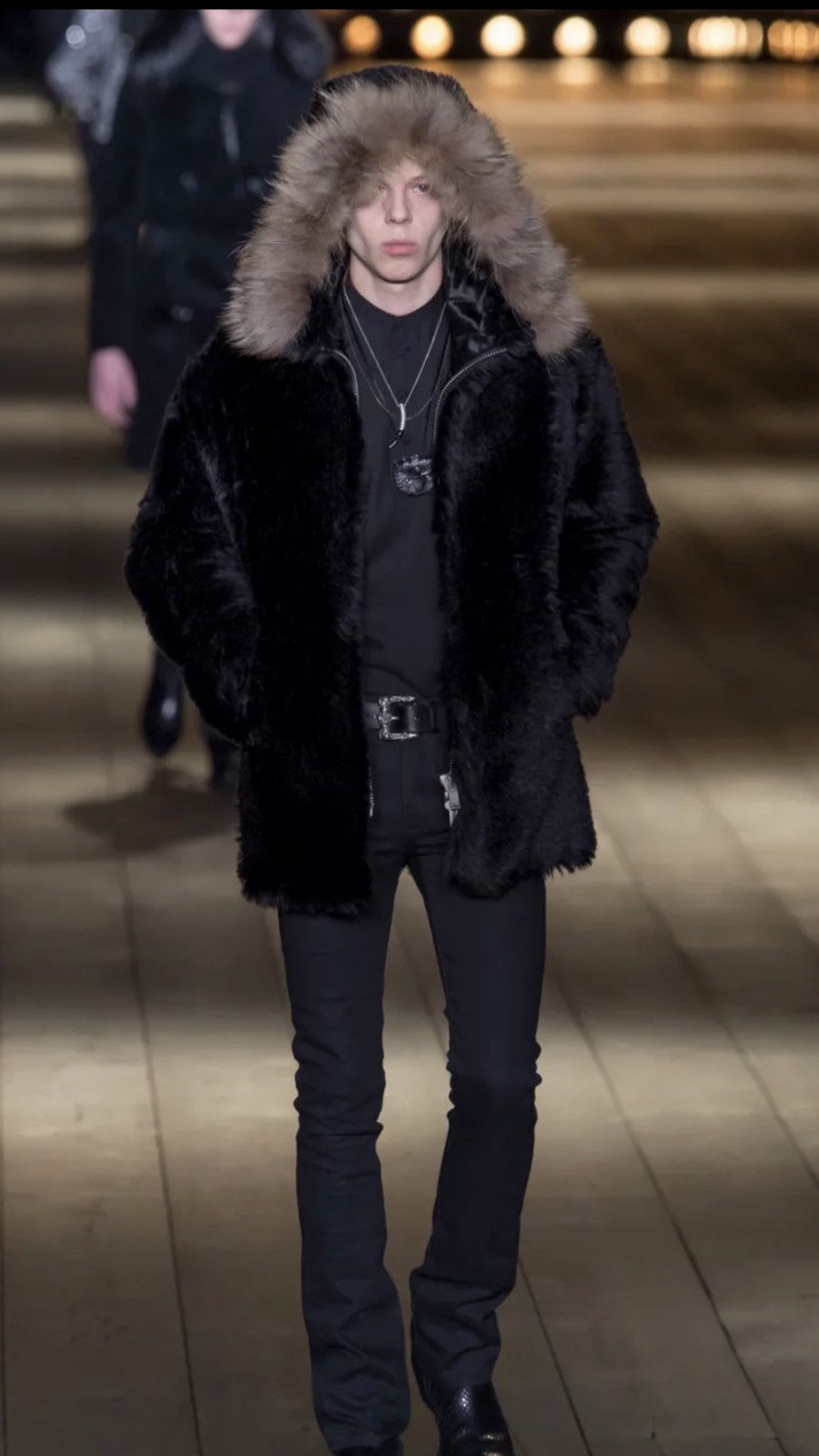 Saint Laurent Paris Saint Laurent faux fur coat. 52/L. $3790 Size US L / EU 52-54 / 3 - 1 Thumbnail