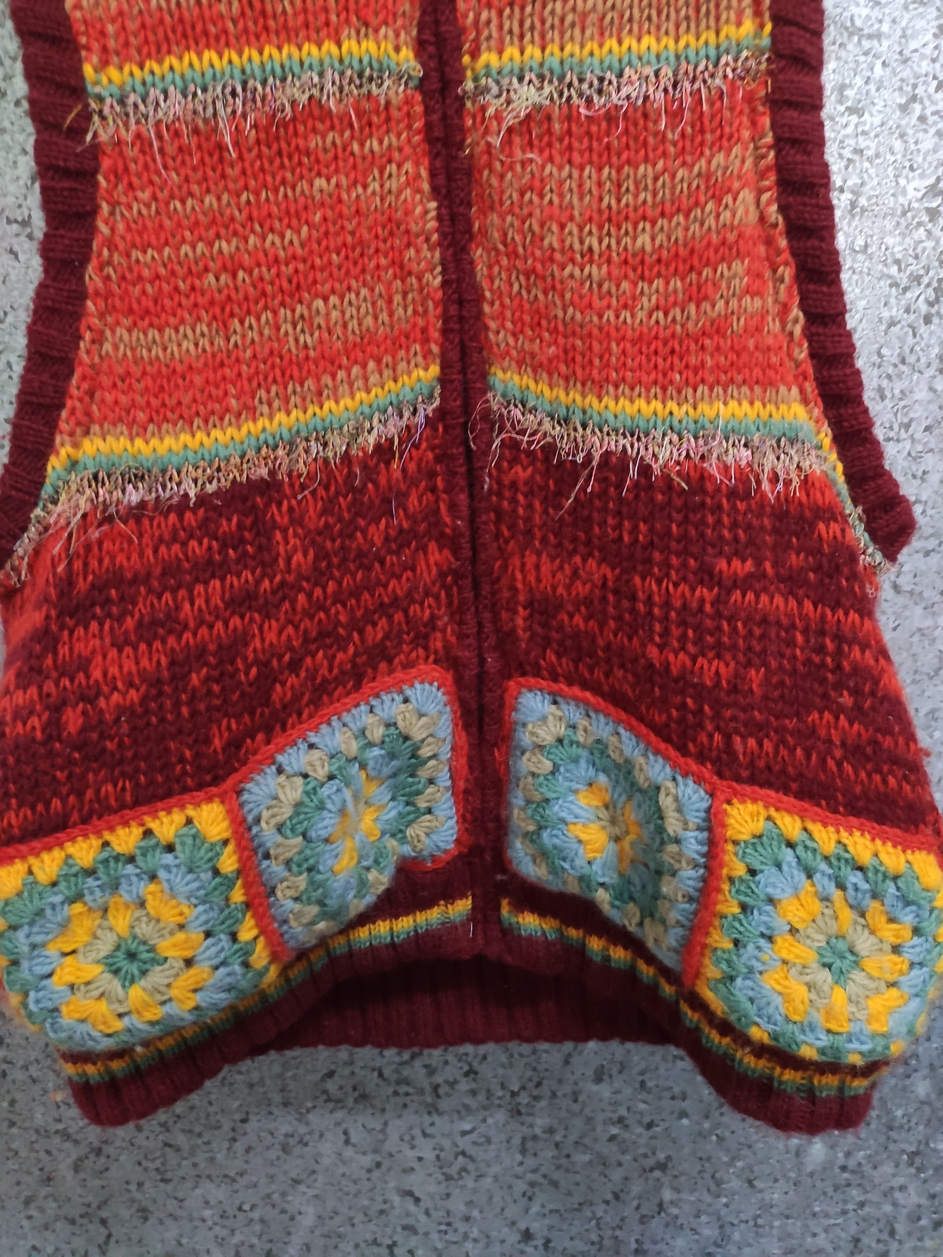 Nanamica Titicaca vest jacket wool multicolour coogi design Size US M / EU 48-50 / 2 - 3 Thumbnail