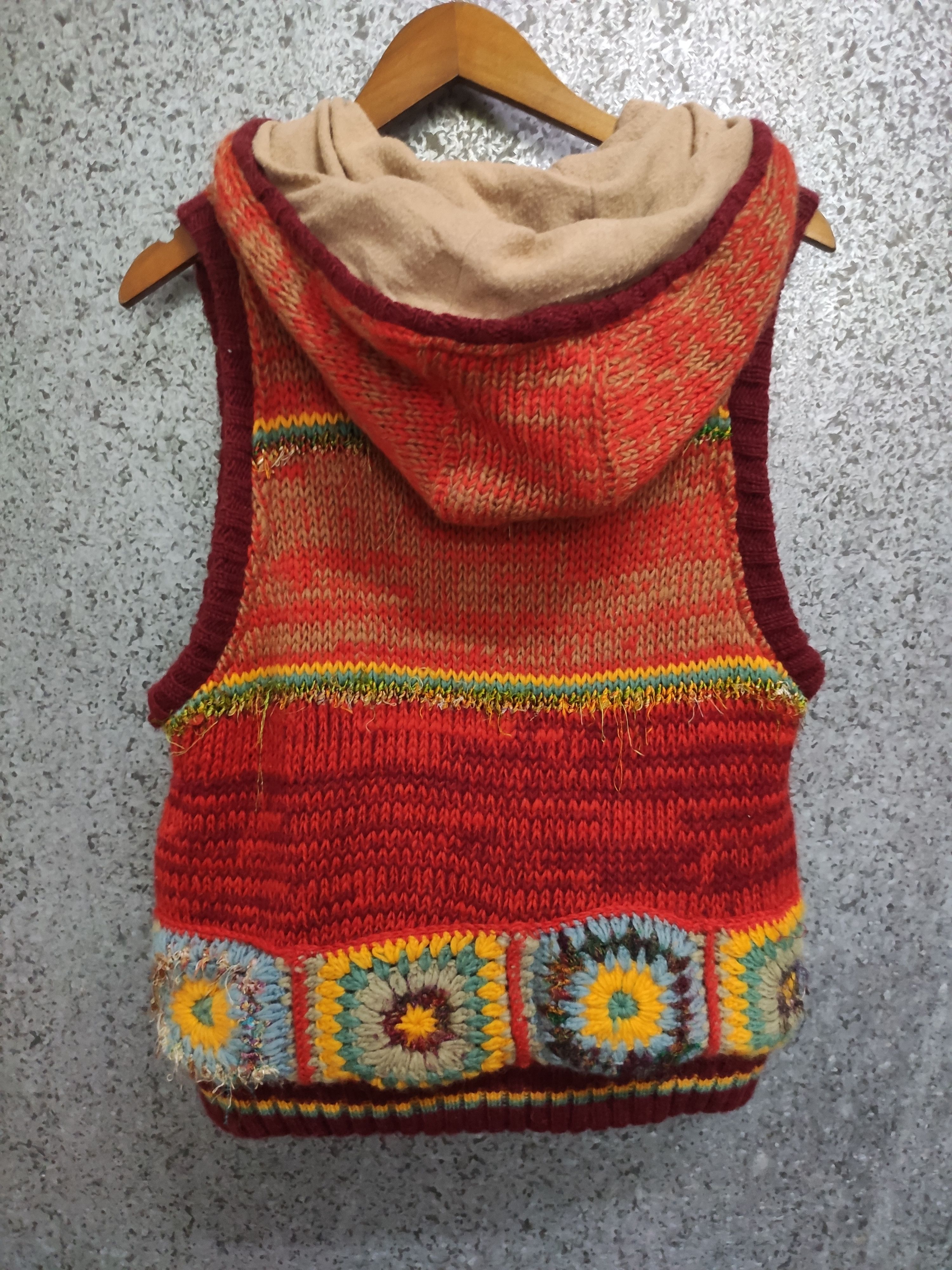 Nanamica Titicaca vest jacket wool multicolour coogi design Size US M / EU 48-50 / 2 - 5 Thumbnail