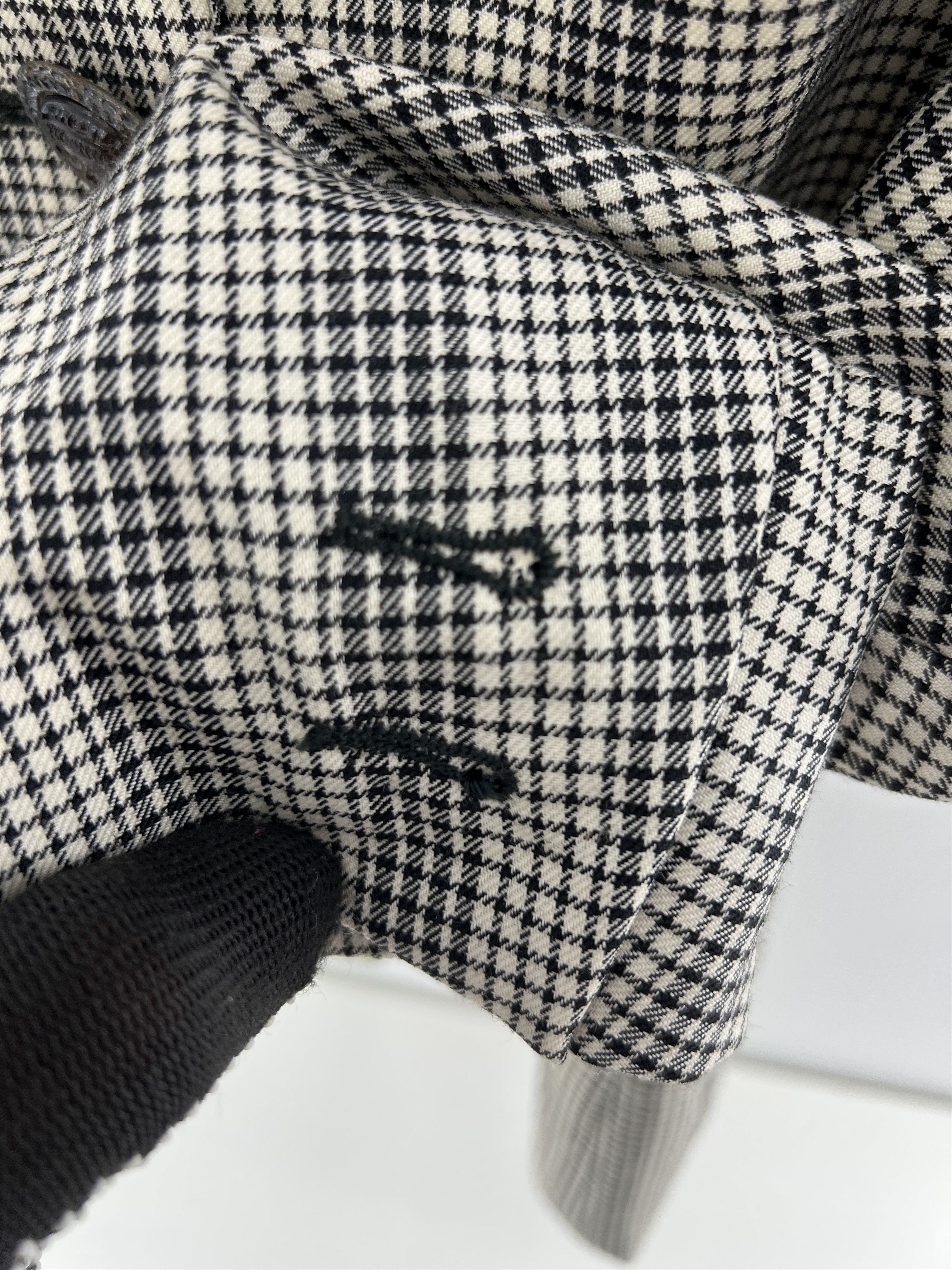 Versace Vintage Istante by Versace Houndstooth blazer GTMPT063 Size 36R - 5 Thumbnail