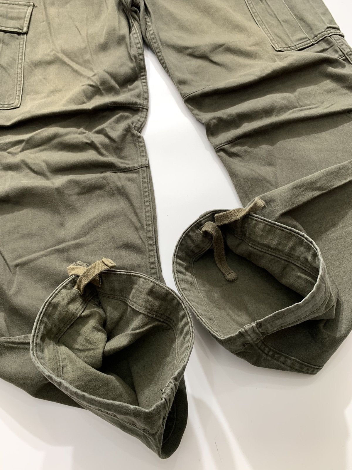 Japanese Brand Uniqlo Olive Green Cargo Pant Size US 38 / EU 54 - 8 Thumbnail