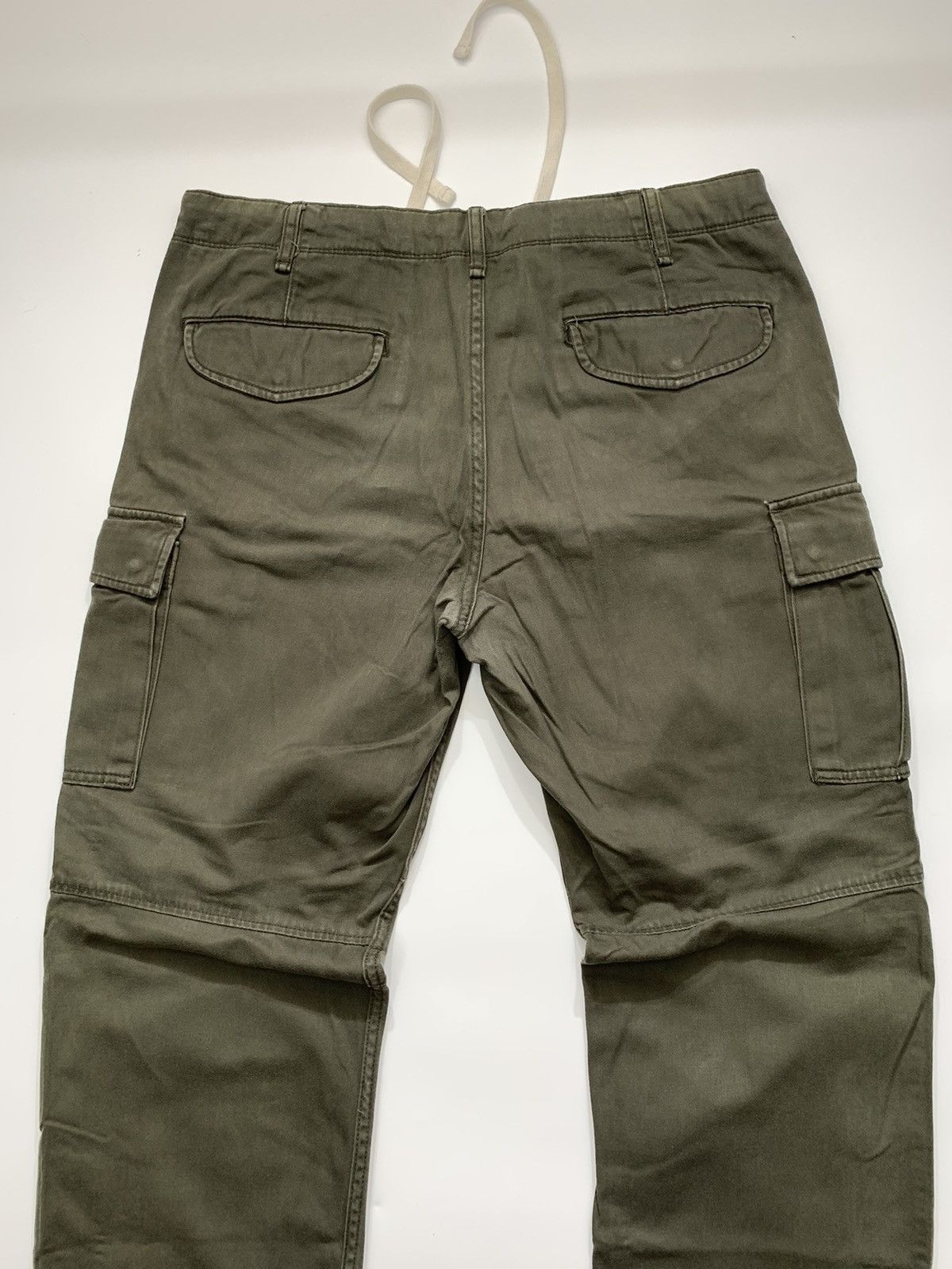 Japanese Brand Uniqlo Olive Green Cargo Pant Size US 38 / EU 54 - 10 Thumbnail