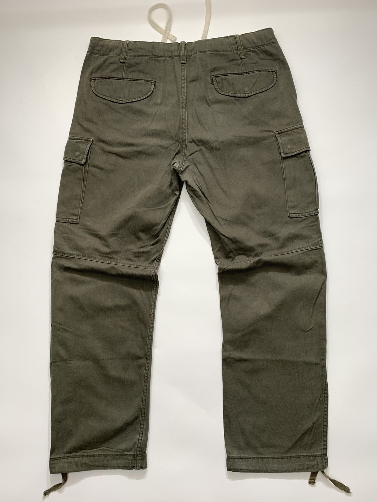 Japanese Brand Uniqlo Olive Green Cargo Pant Size US 38 / EU 54 - 9 Thumbnail