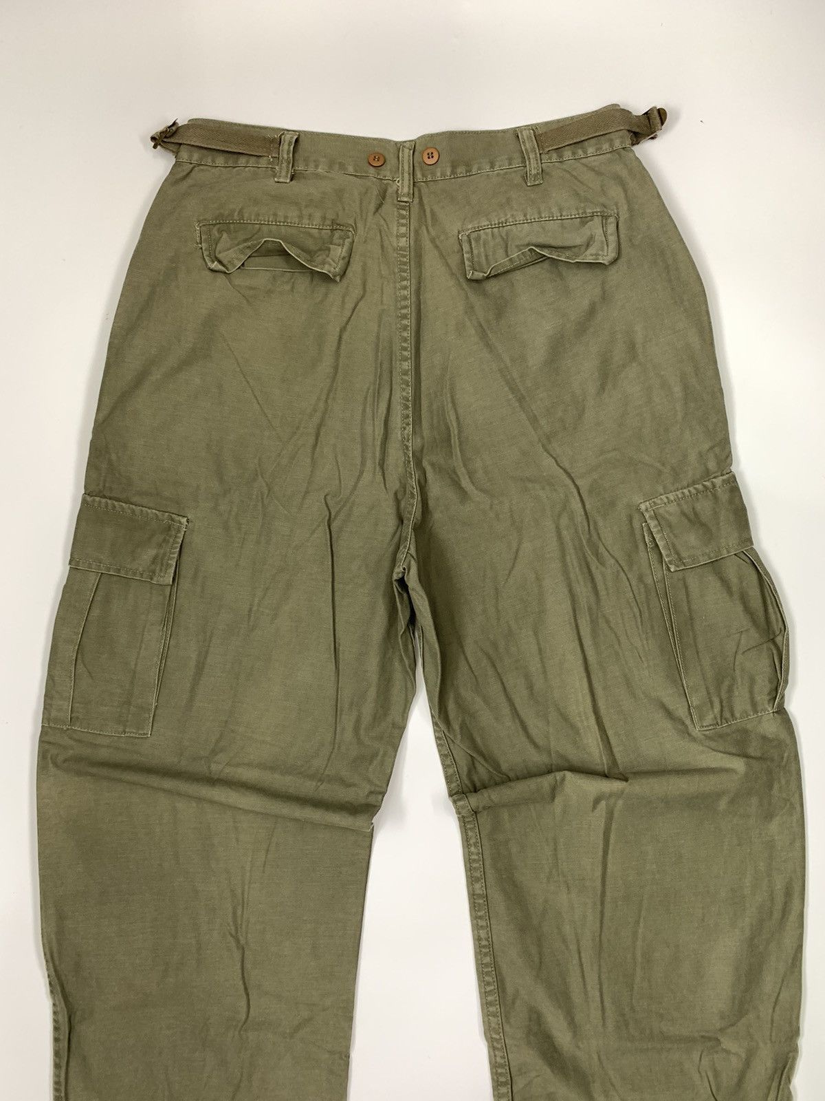 Japanese Brand Vintage Statement Military Cargo Pant Size US 31 - 9 Thumbnail