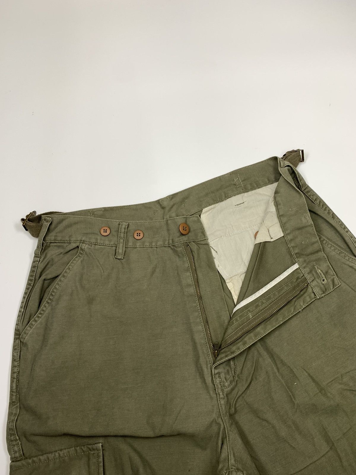 Japanese Brand Vintage Statement Military Cargo Pant Size US 31 - 5 Thumbnail
