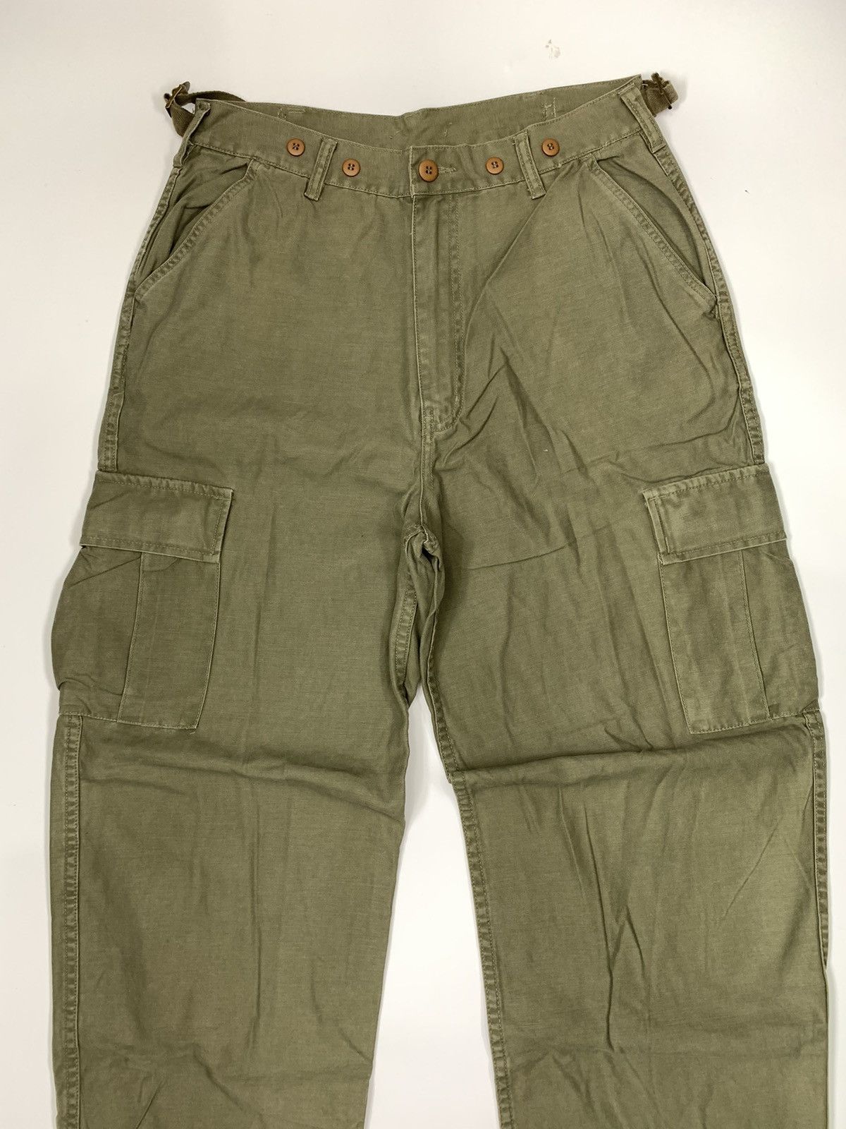 Japanese Brand Vintage Statement Military Cargo Pant Size US 31 - 2 Thumbnail