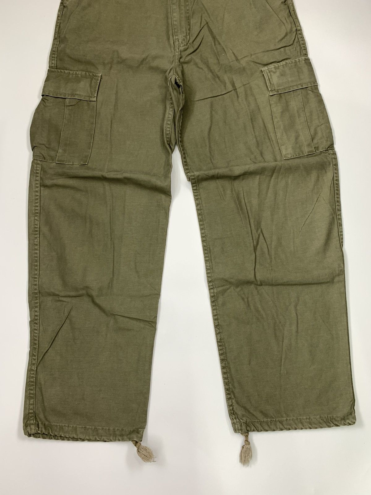 Japanese Brand Vintage Statement Military Cargo Pant Size US 31 - 3 Thumbnail