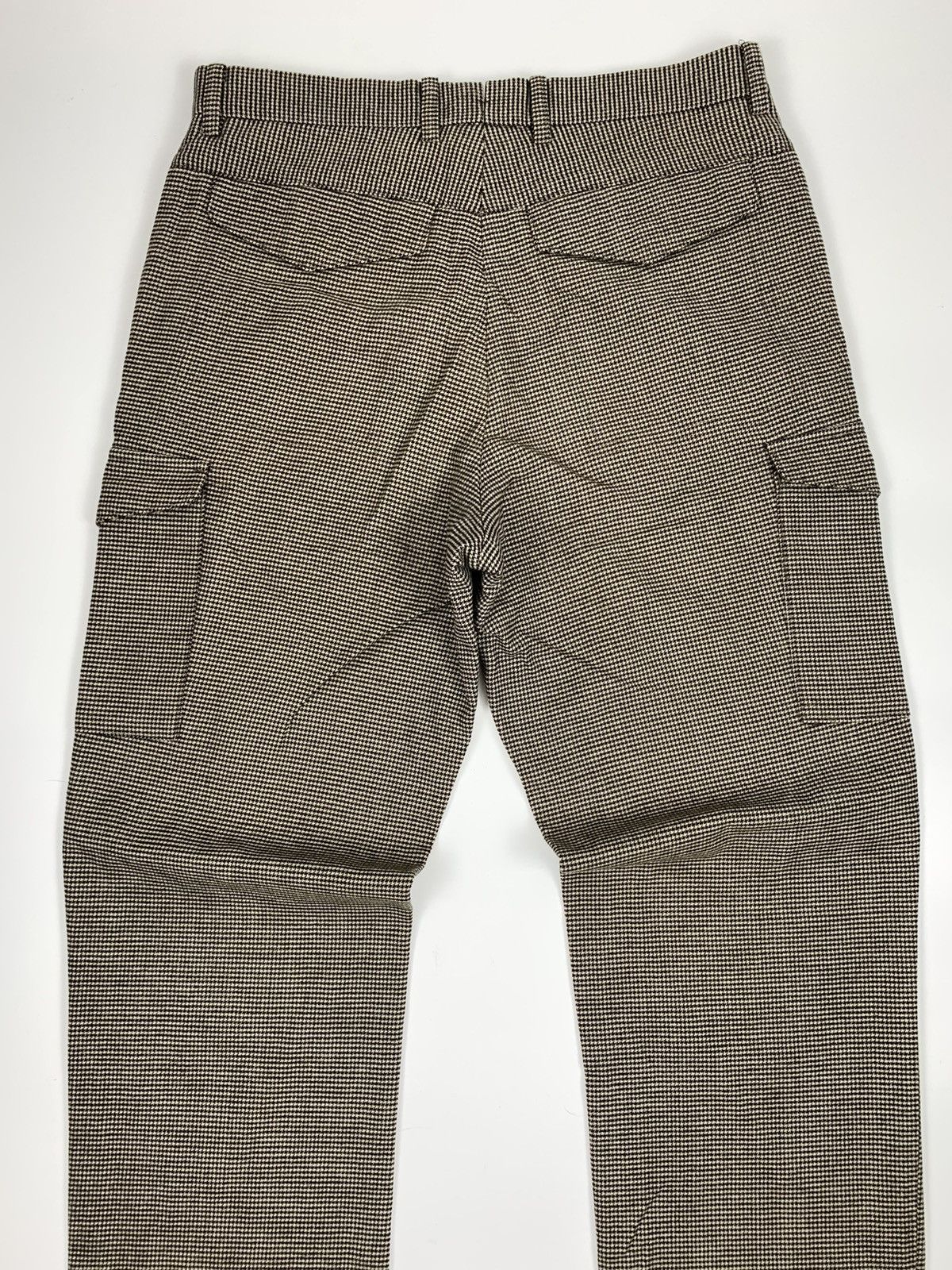Japanese Brand The Suit Company Small Checkeredboard Cargo Trousers Size US 31 - 8 Thumbnail