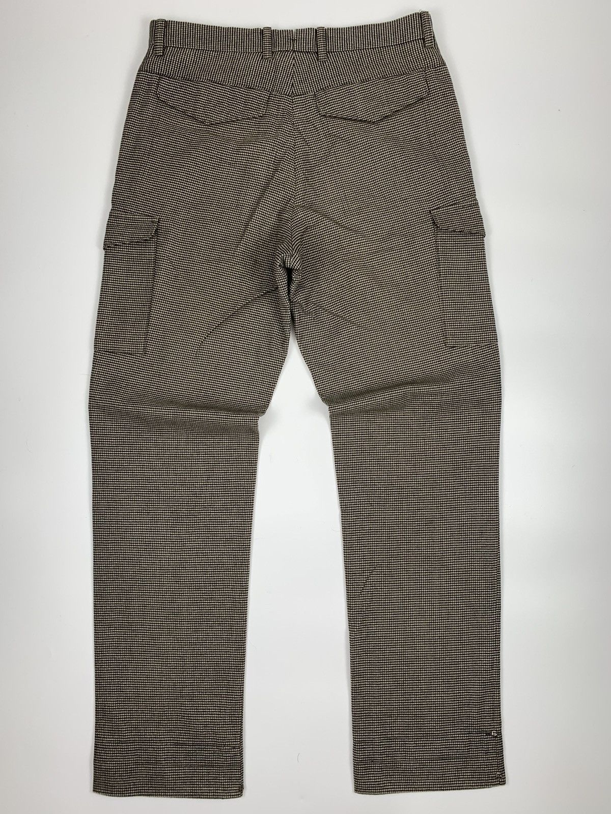 Japanese Brand The Suit Company Small Checkeredboard Cargo Trousers Size US 31 - 7 Thumbnail