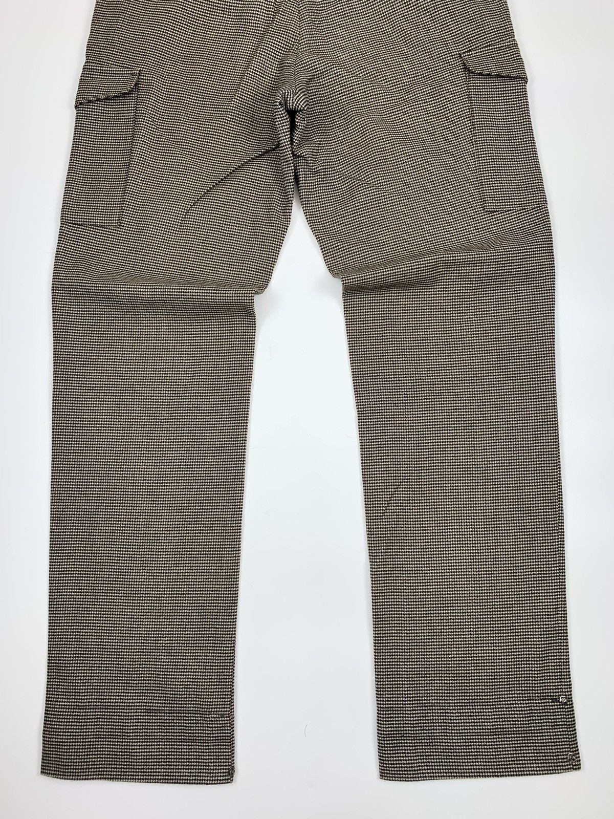 Japanese Brand The Suit Company Small Checkeredboard Cargo Trousers Size US 31 - 9 Thumbnail