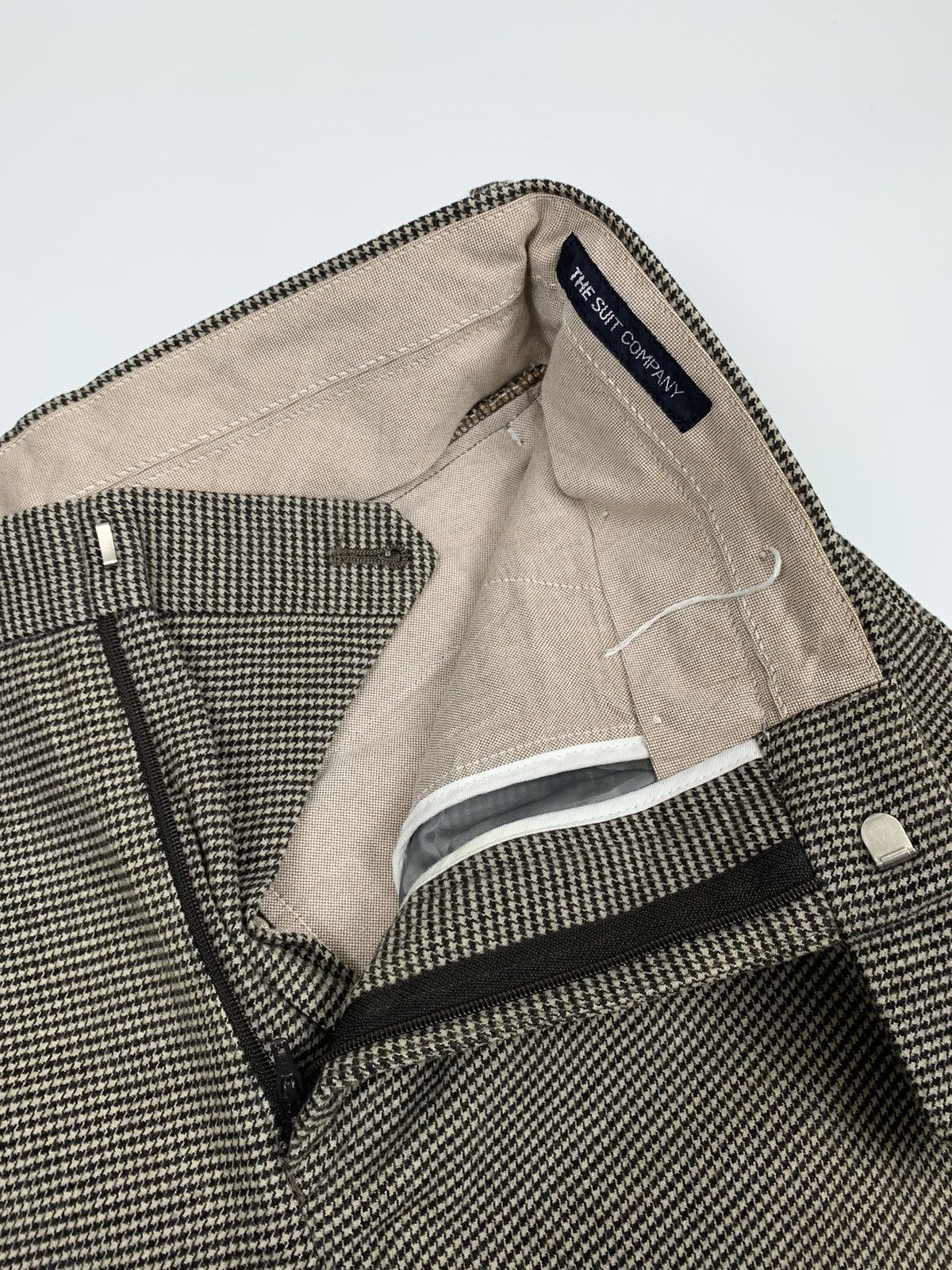 Japanese Brand The Suit Company Small Checkeredboard Cargo Trousers Size US 31 - 6 Thumbnail