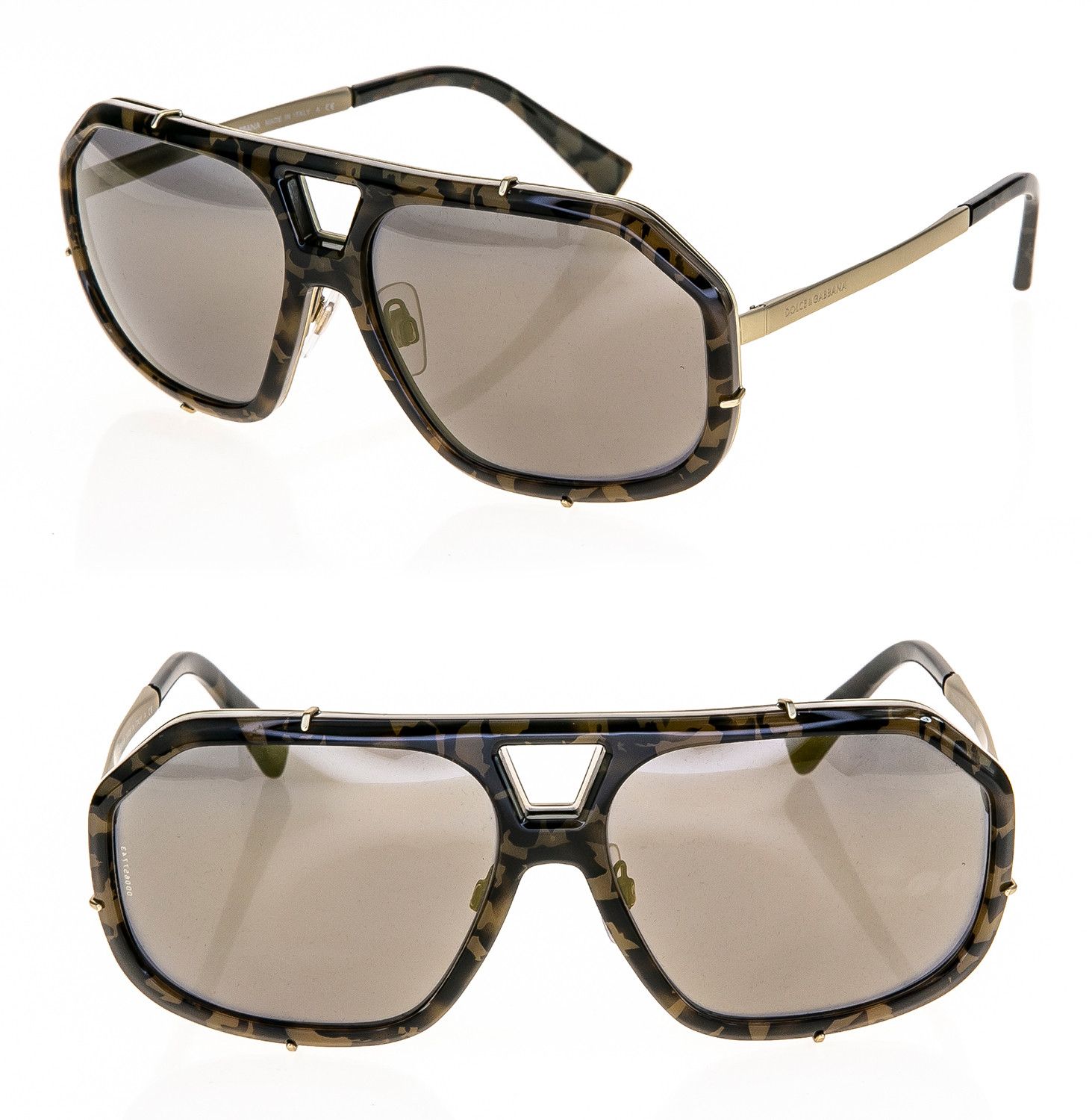 Dolce Gabbana DOLCE GABBANA Camo Matte Mirror DG2167 Sunglasses 2167 Grailed