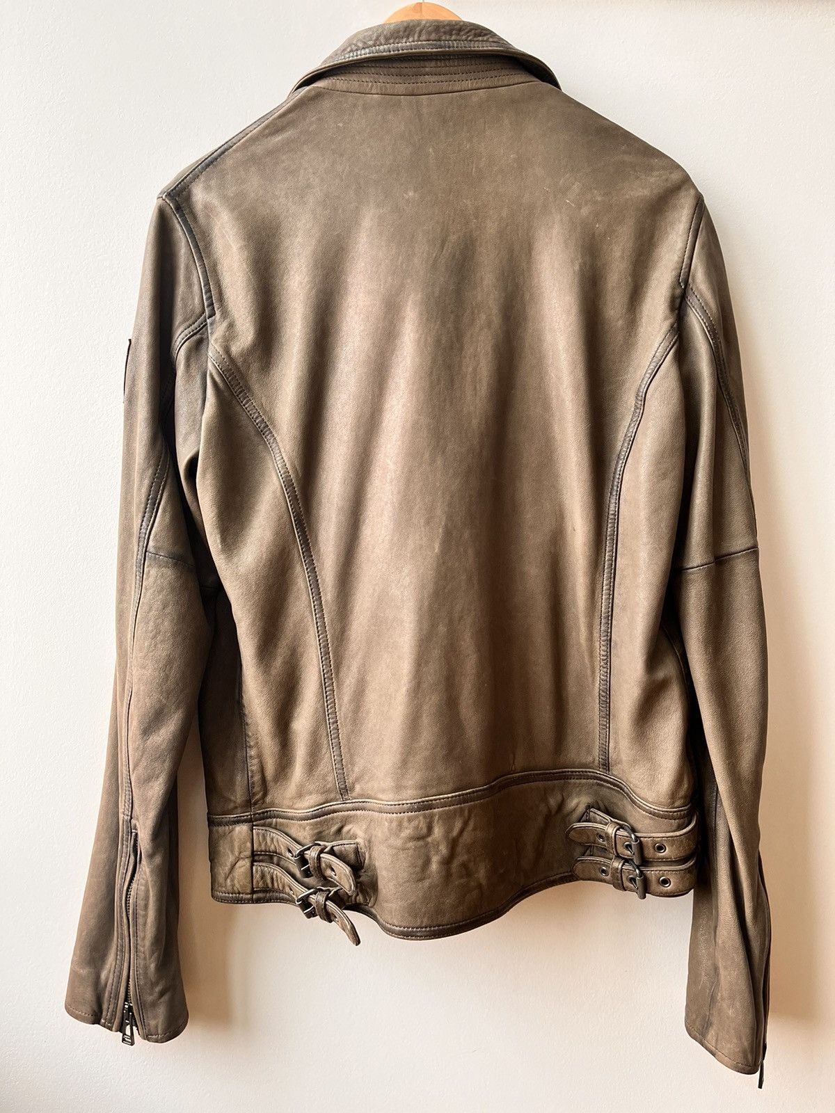 Belstaff Beckenham Leather Moto Jacket Size US M / EU 48-50 / 2 - 3 Thumbnail