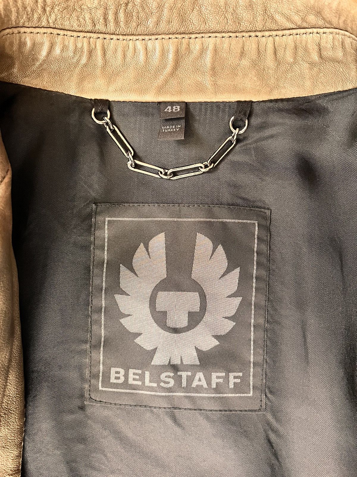 Belstaff Beckenham Leather Moto Jacket Size US M / EU 48-50 / 2 - 8 Thumbnail