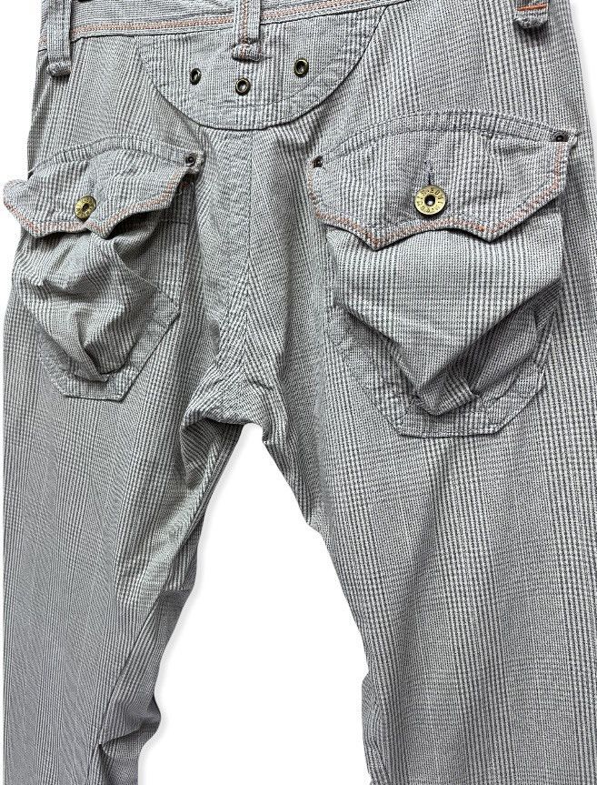Edwin RARE EDWIN KHAKI Small Check Bush Flare Tactical Streetwear Size US 30 / EU 46 - 7 Thumbnail