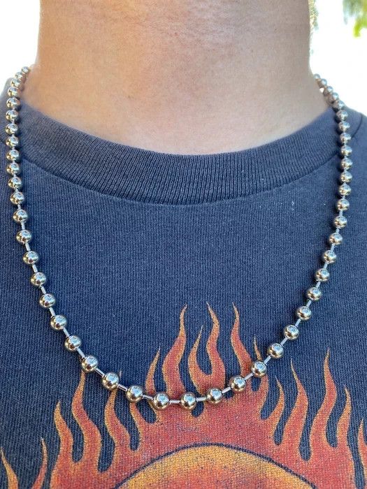 Other Silver Chain Necklace (PVD) Size ONE SIZE - 1 Thumbnail