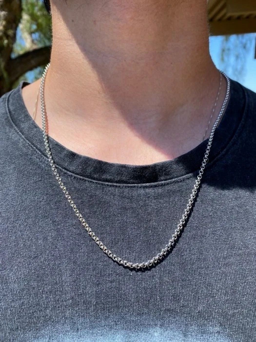 Other Silver Chain Necklace (PVD) Size ONE SIZE - 1 Thumbnail