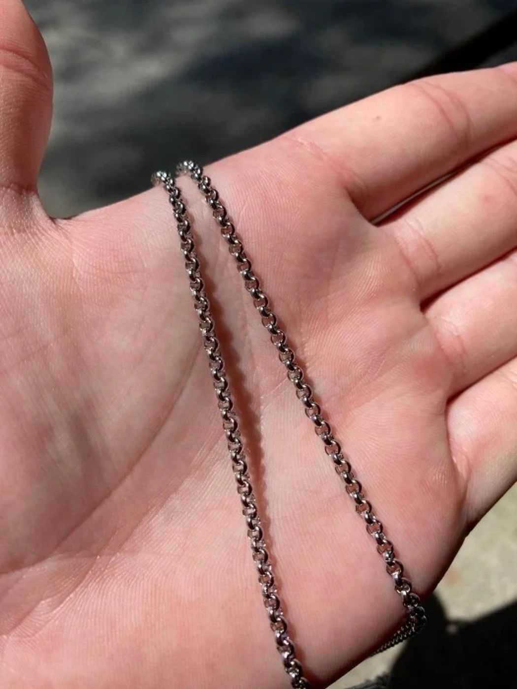 Other Silver Chain Necklace (PVD) Size ONE SIZE - 2 Thumbnail