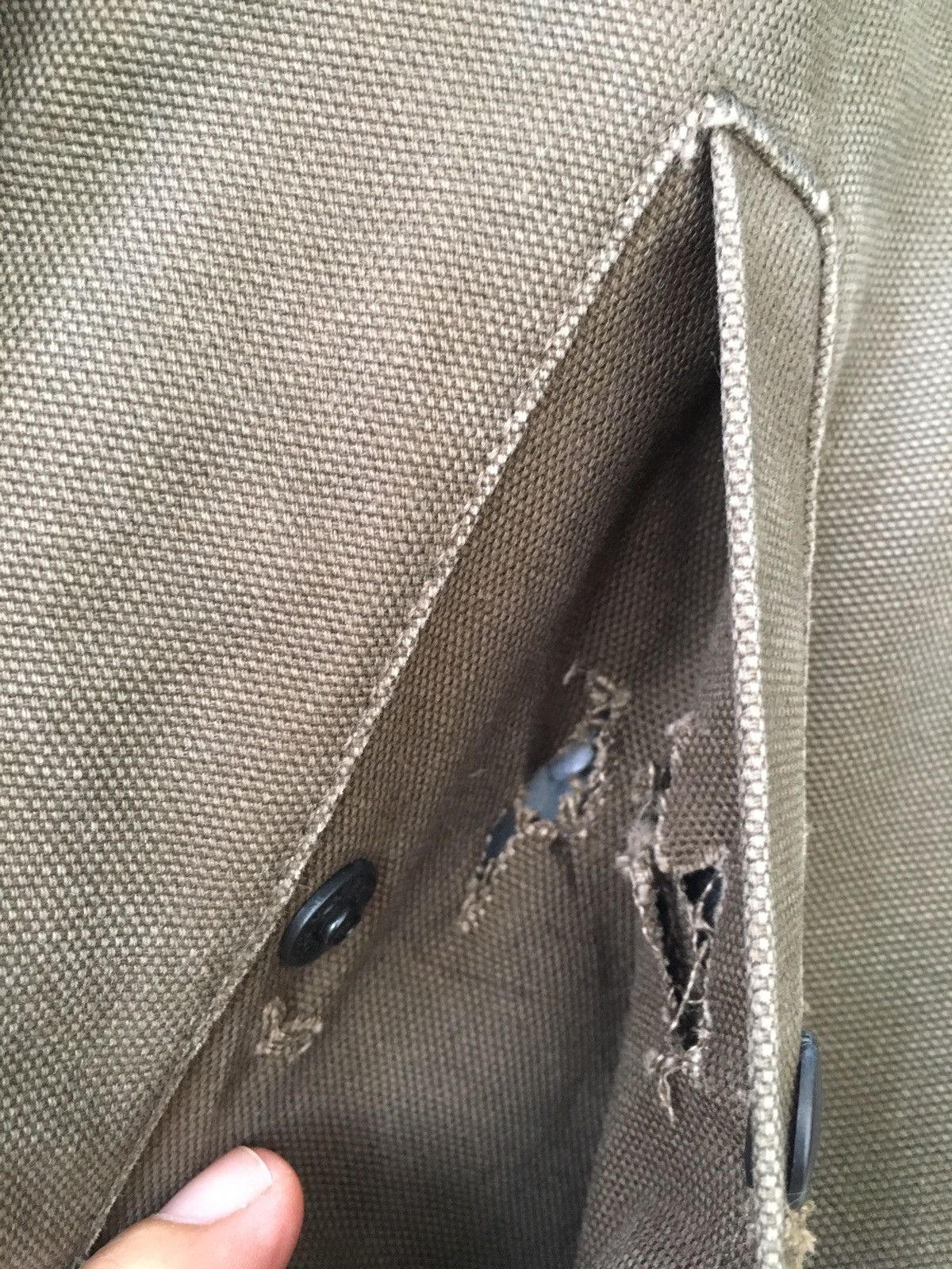PPFM 💎STEALS 💎 Vintage PPFM Duck Canvas Tactical Jaket Size US L / EU 52-54 / 3 - 12 Thumbnail
