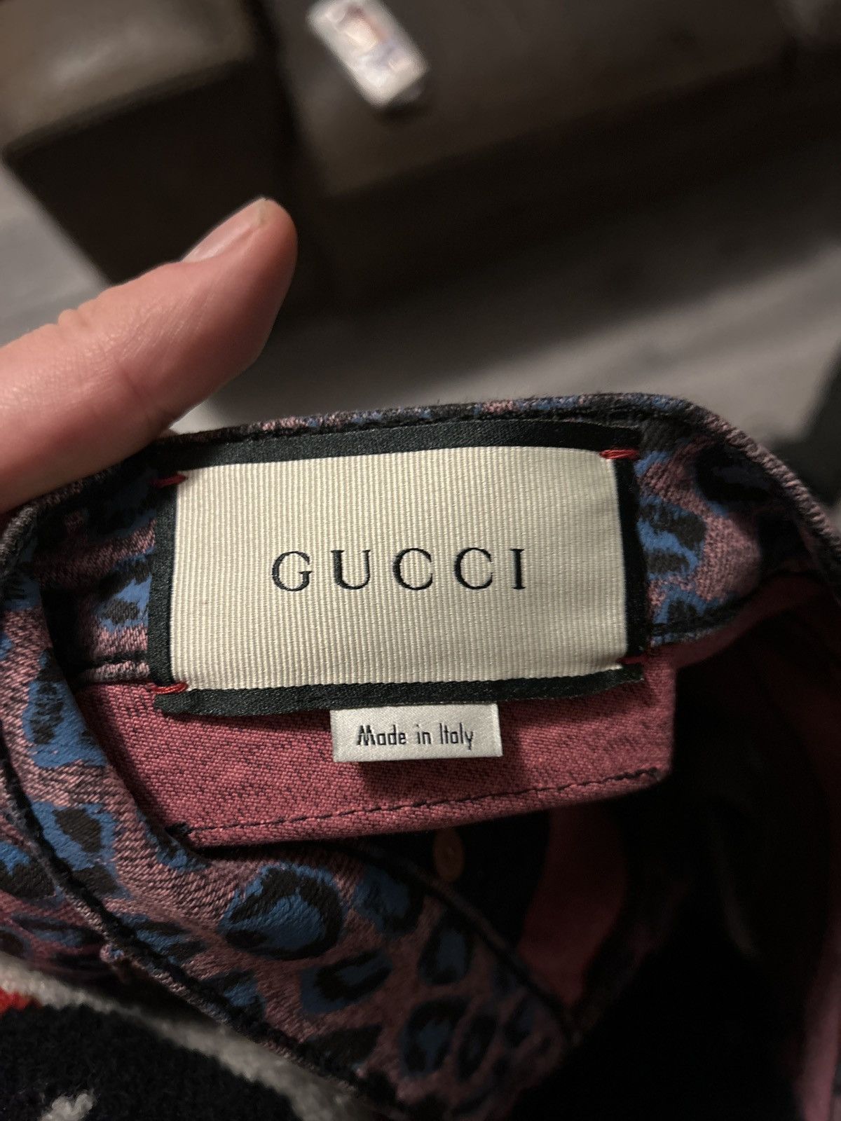 Gucci Pink Leopard Print Jeans Size US 31 - 16 Thumbnail