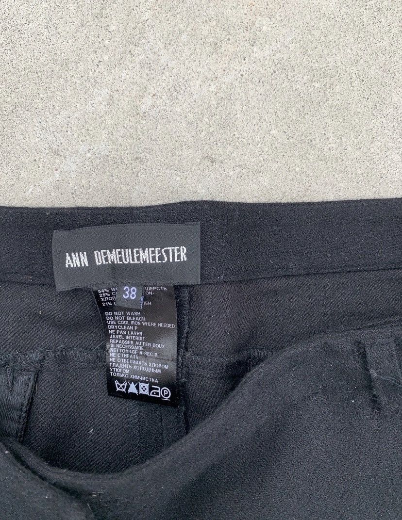 Ann Demeulemeester Casual black trousers Size US 28 / EU 44 - 3 Thumbnail