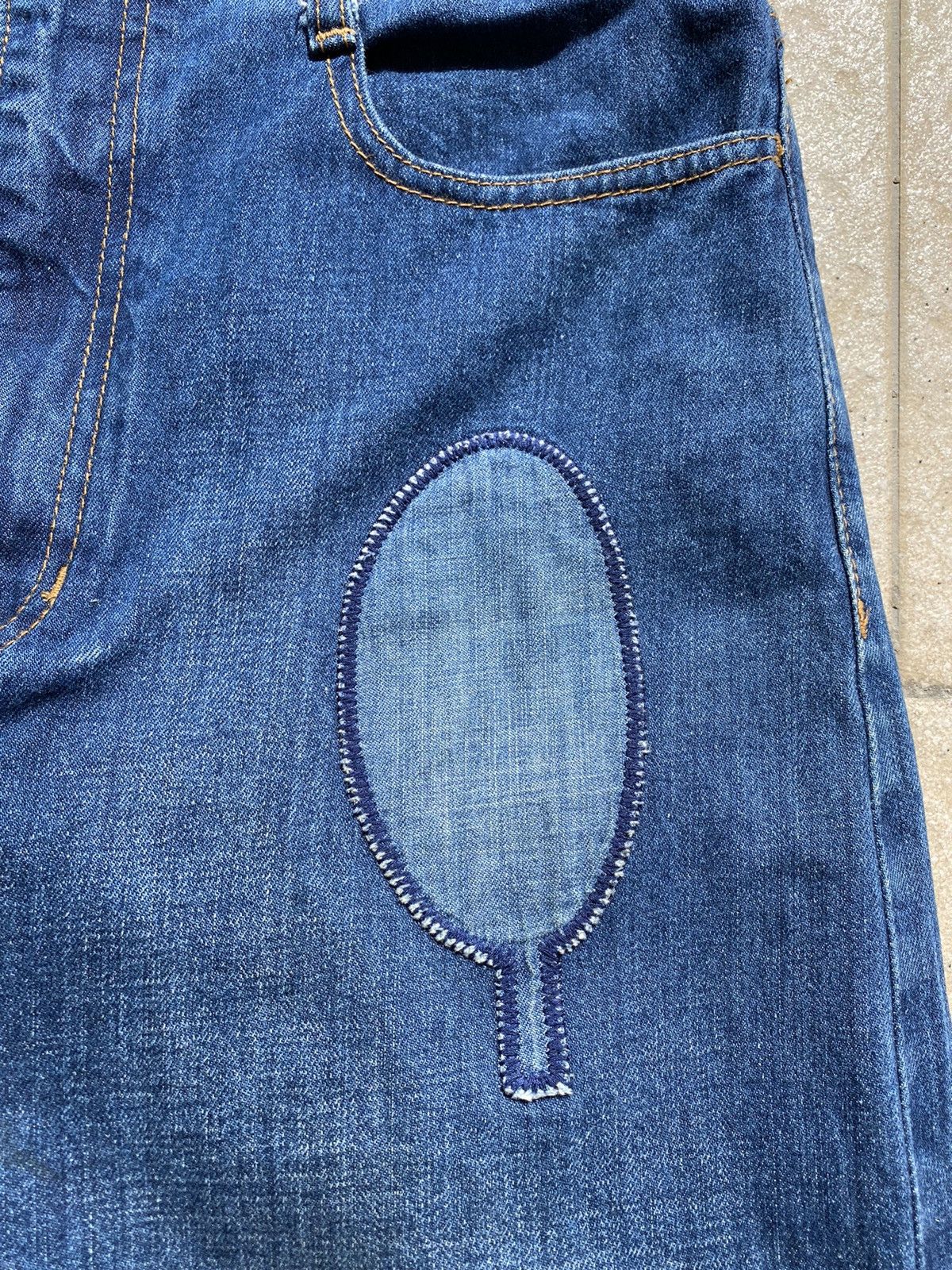 Designer × Issey Miyake × Ne-Net 💥RARE💥 Ne-net by ISSEY MIYAKE Patchwork Selvedge Denim Size US 30 / EU 46 - 8 Thumbnail