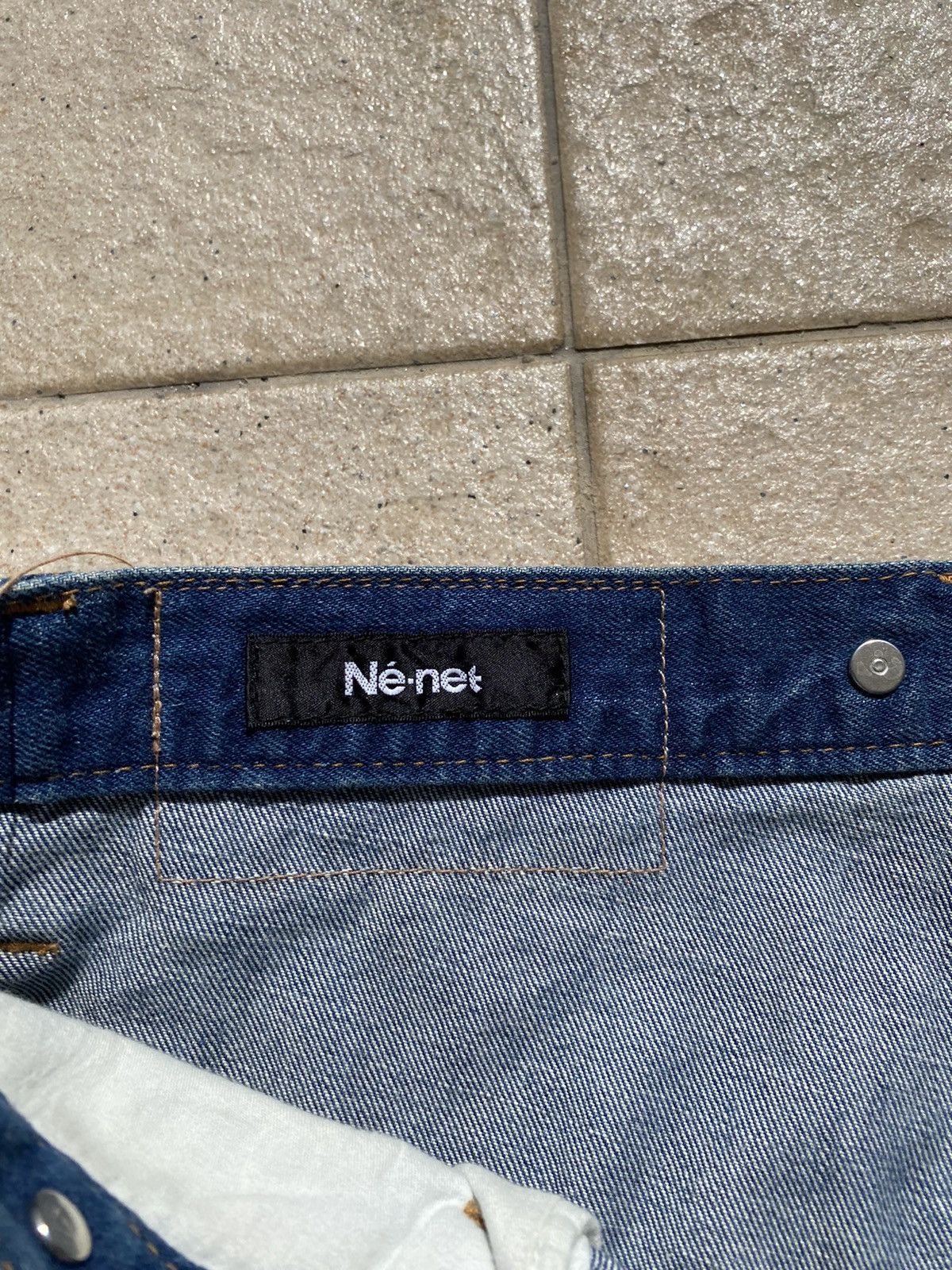 Designer × Issey Miyake × Ne-Net 💥RARE💥 Ne-net by ISSEY MIYAKE Patchwork Selvedge Denim Size US 30 / EU 46 - 11 Thumbnail