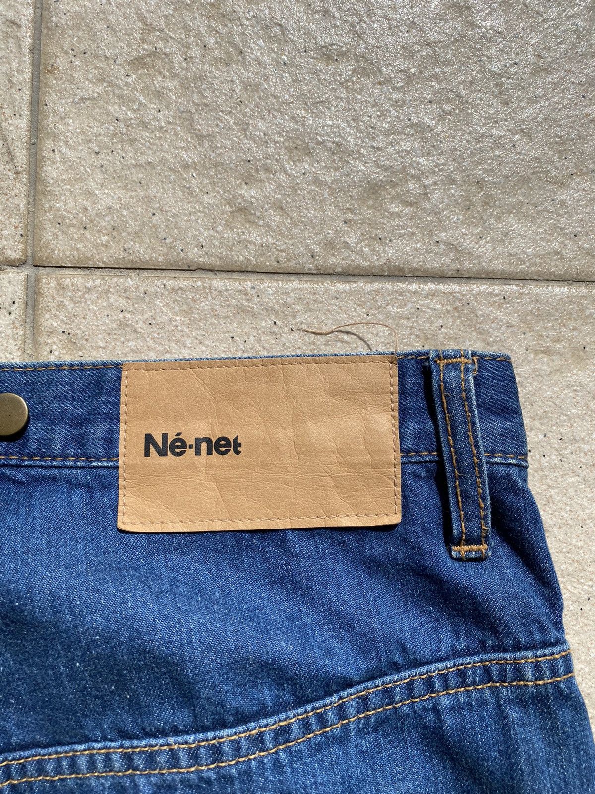 Designer × Issey Miyake × Ne-Net 💥RARE💥 Ne-net by ISSEY MIYAKE Patchwork Selvedge Denim Size US 30 / EU 46 - 19 Thumbnail