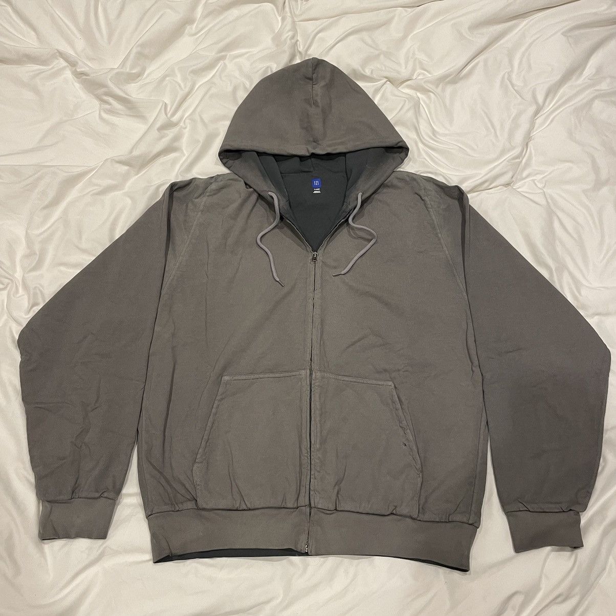 Gap Unreleased Yeezy x Gap Poetic Grey Zip Up Hoodie | Grailed