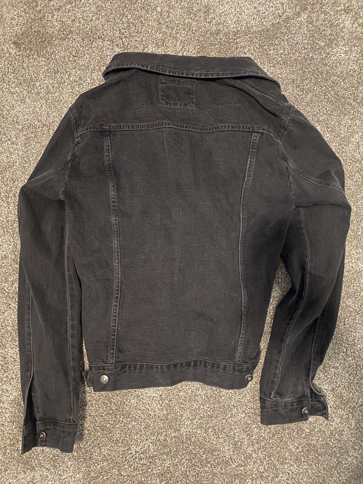 Vintage Black denim jacket Size US L / EU 52-54 / 3 - 2 Preview