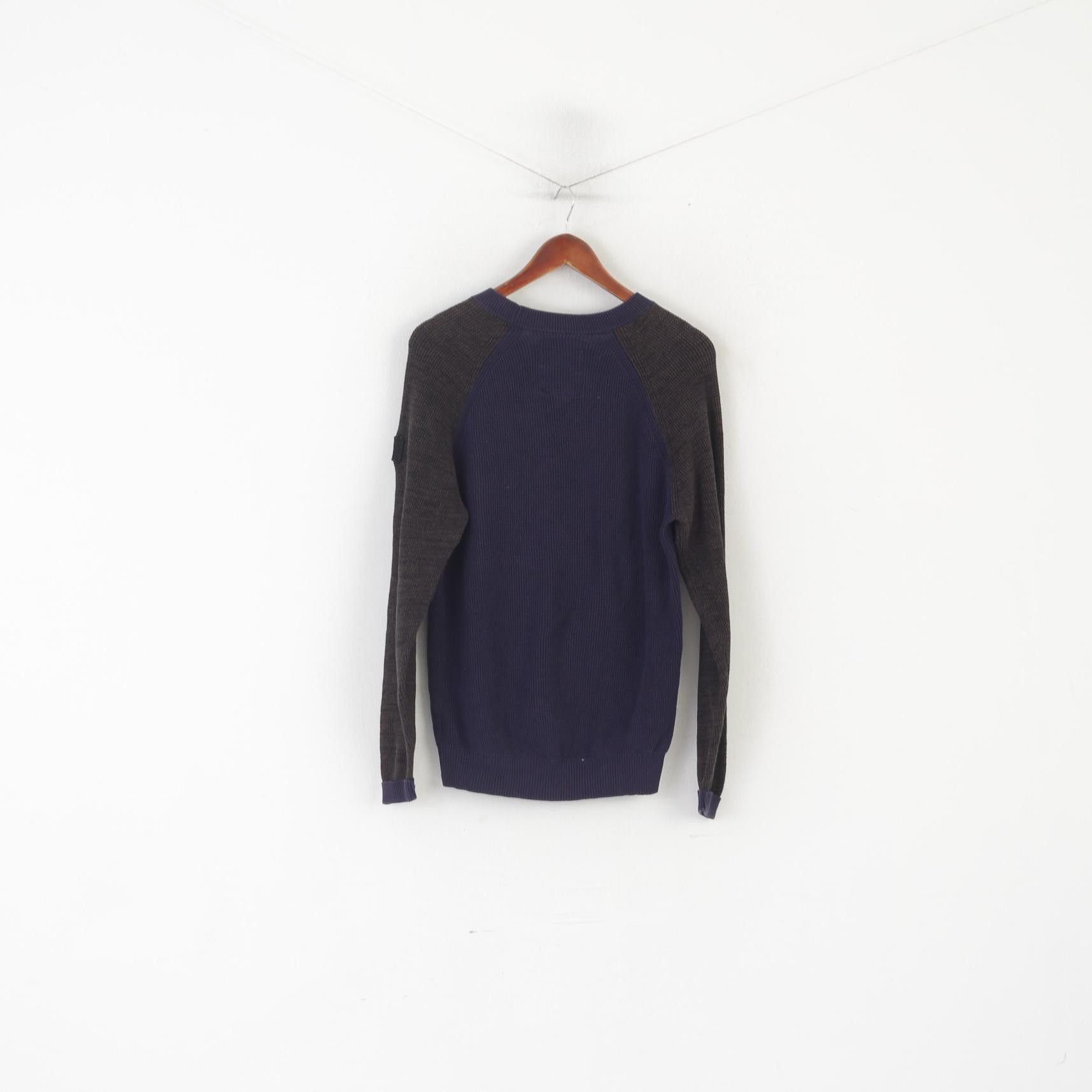 G-Star G-Star Raw Men M Jumper Navy Cotton Core Raglan 7270 Size US M / EU 48-50 / 2 - 8 Thumbnail