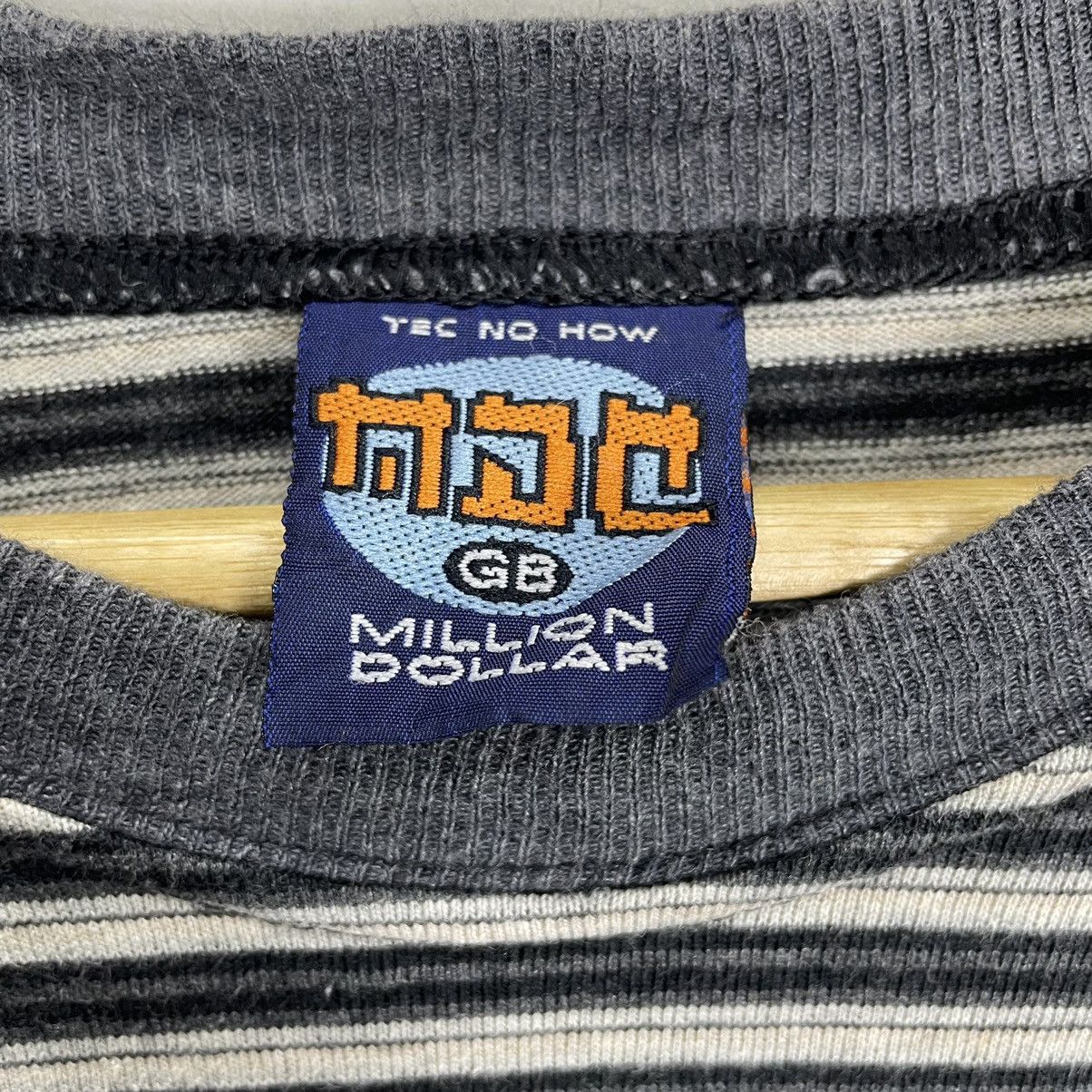 Japanese Brand 🌟VOODOO THANG DEMON STRIPED LONG SLEEVE T SHIRT Size US M / EU 48-50 / 2 - 8 Thumbnail