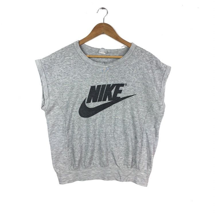 Nike Nike Swoosh big logo Tshirt sleeveless jumper Size US M / EU 48-50 / 2 - 1 Thumbnail