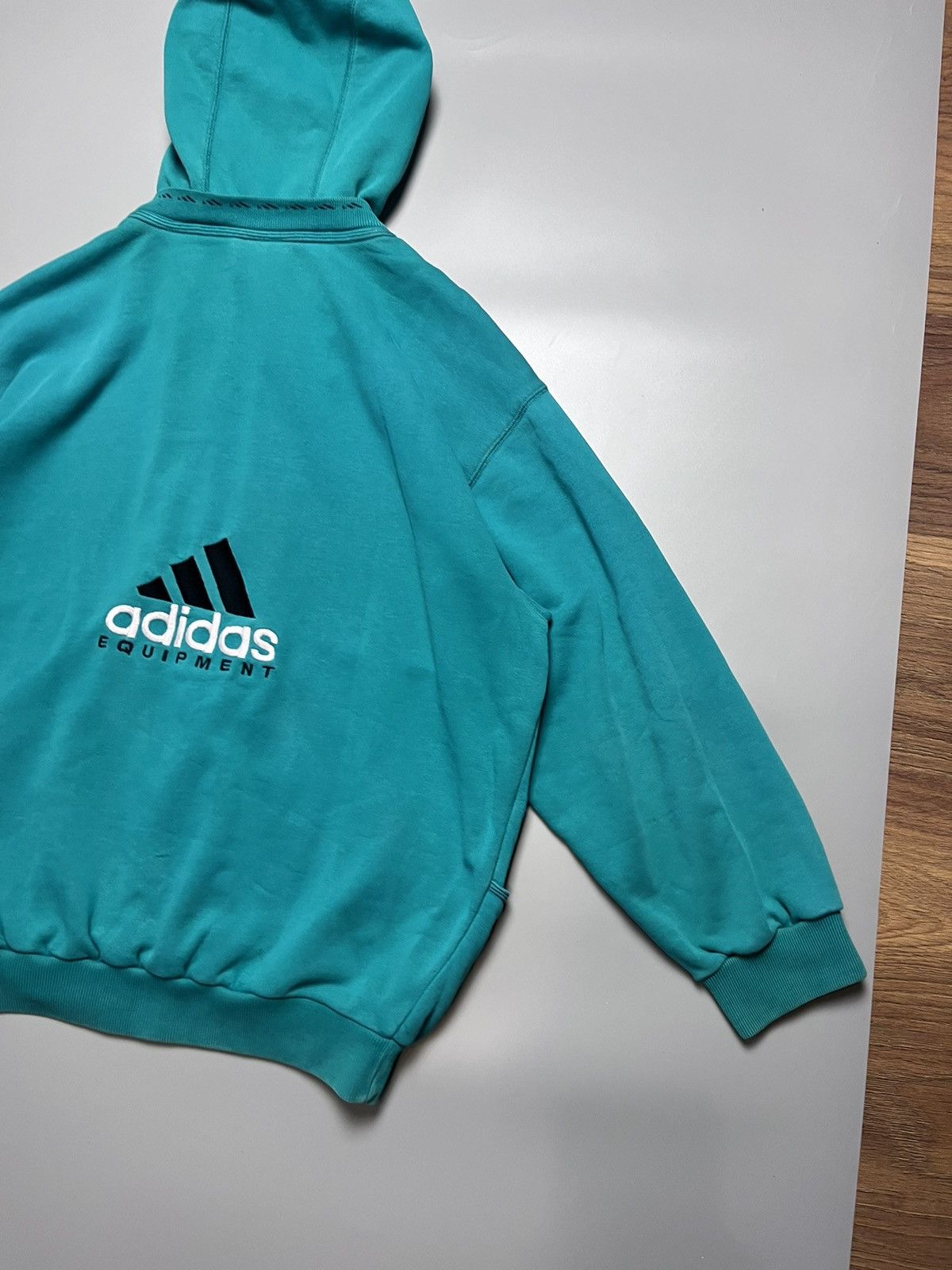 Adidas Vintage Adidas Equimpent Zip Hoodie 90s Size US M / EU 48-50 / 2 - 13 Thumbnail