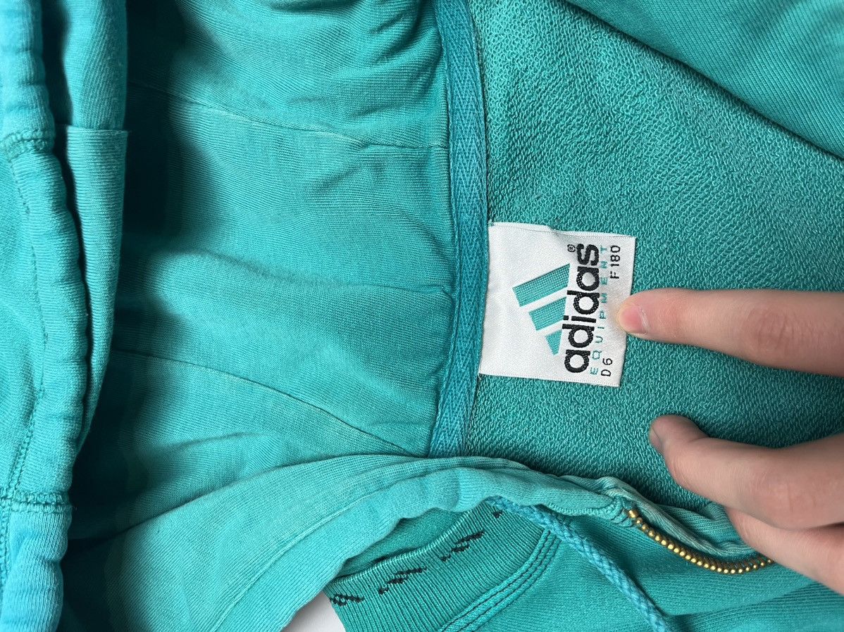 Adidas Vintage Adidas Equimpent Zip Hoodie 90s Size US M / EU 48-50 / 2 - 9 Thumbnail