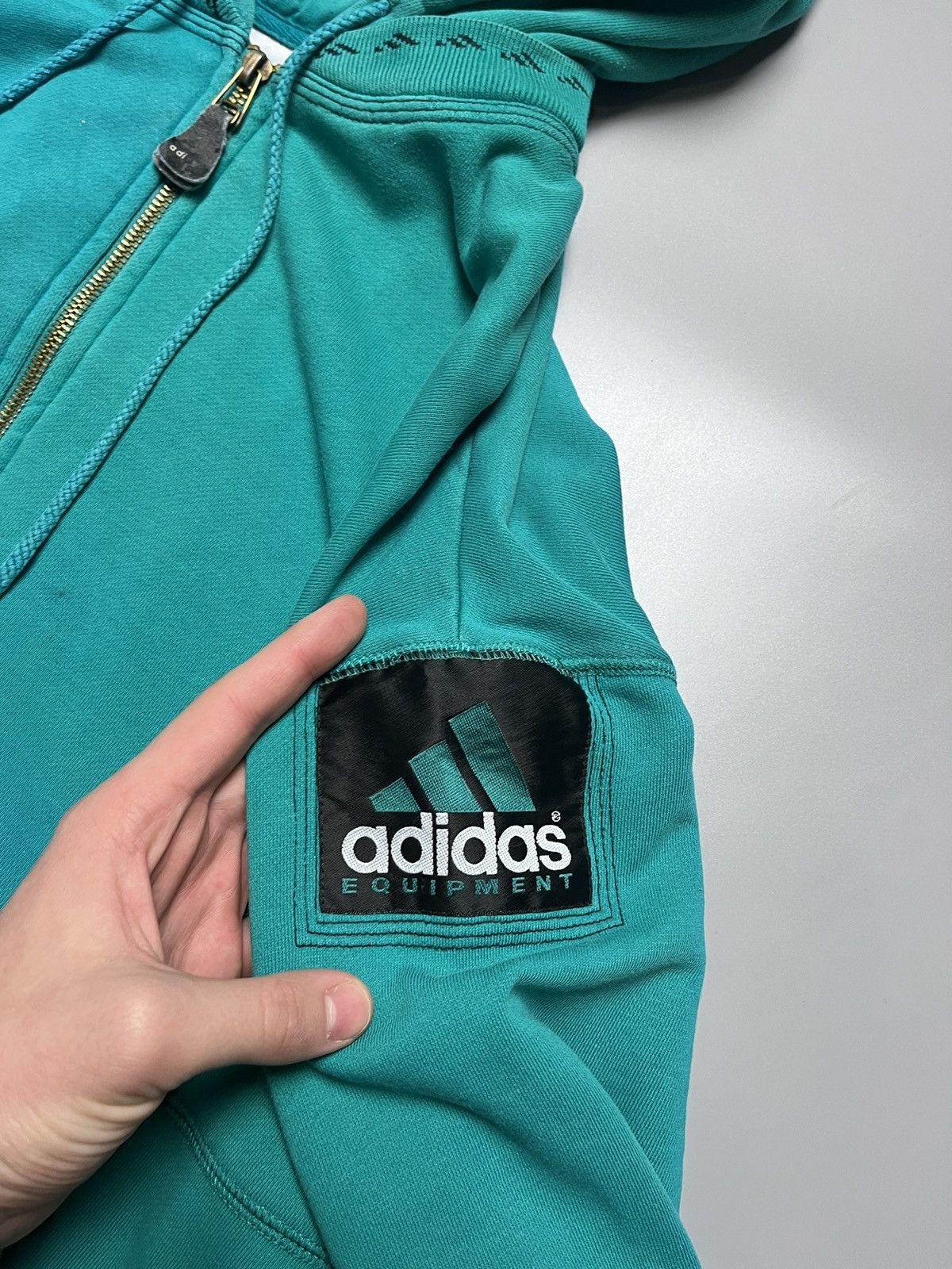 Adidas Vintage Adidas Equimpent Zip Hoodie 90s Size US M / EU 48-50 / 2 - 6 Thumbnail