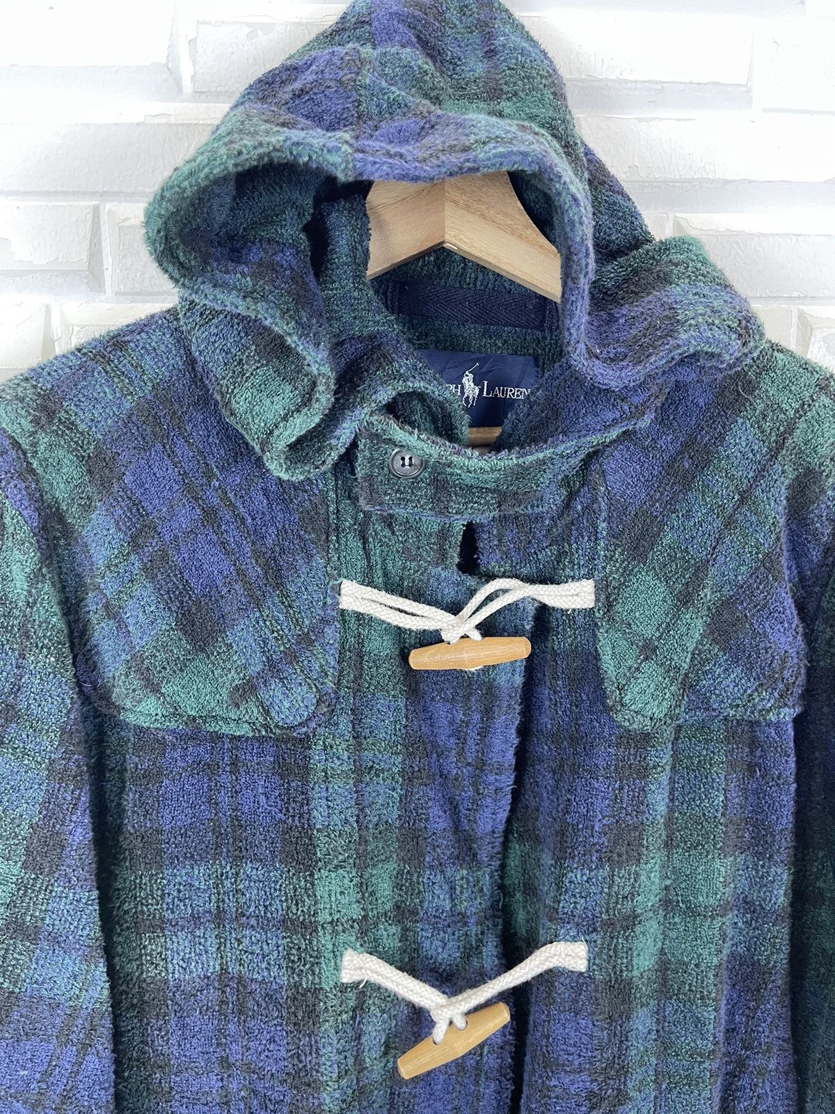 Ralph Lauren Vintage RALPH LAUREN RRL Winter Duffle Coat Hood Size US M / EU 48-50 / 2 - 3 Thumbnail