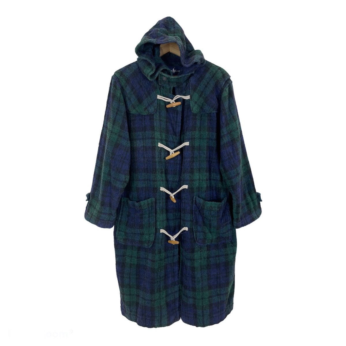 Ralph Lauren Vintage RALPH LAUREN RRL Winter Duffle Coat Hood Size US M / EU 48-50 / 2 - 1 Thumbnail